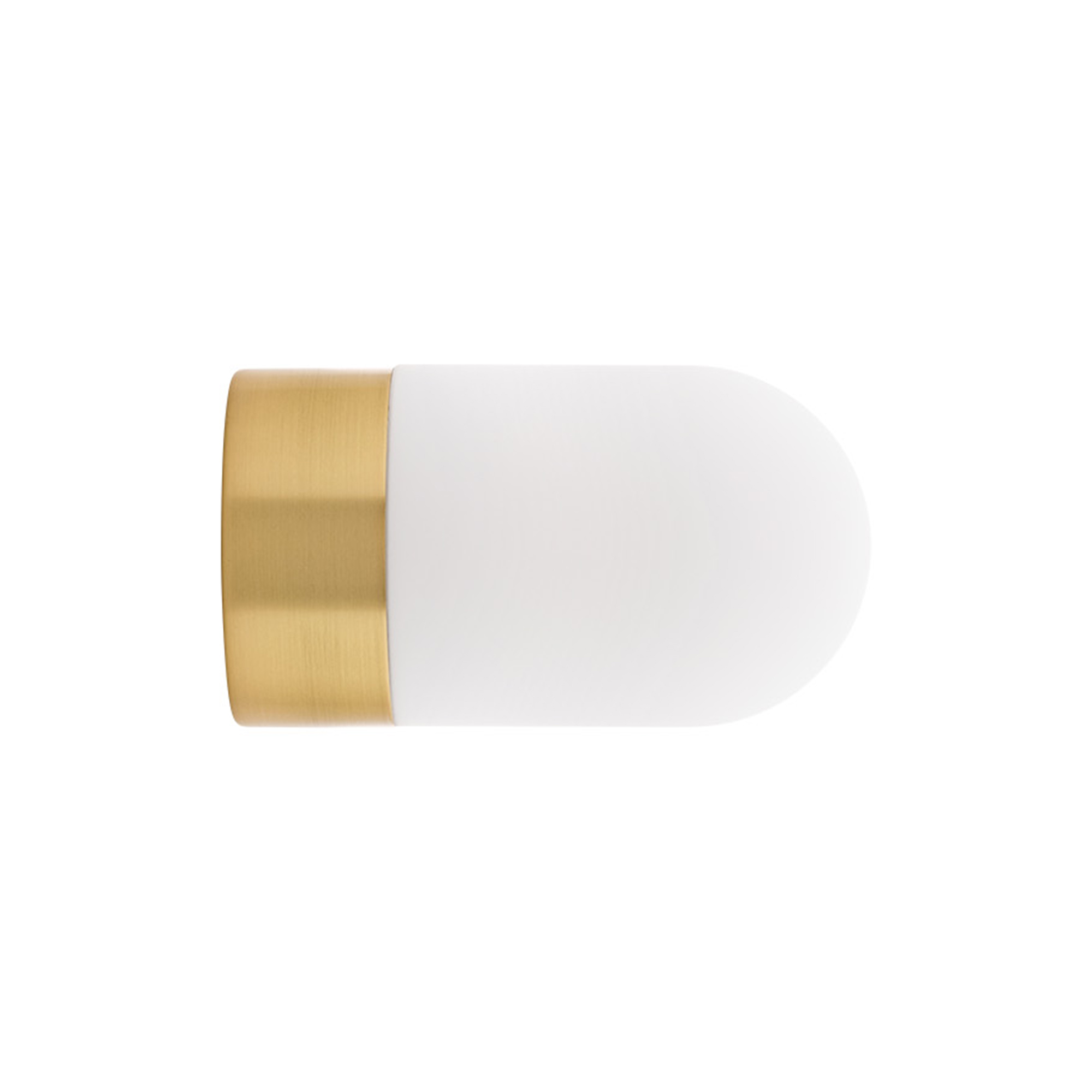 Rubn - Vox Wall Lamp, brass/opal