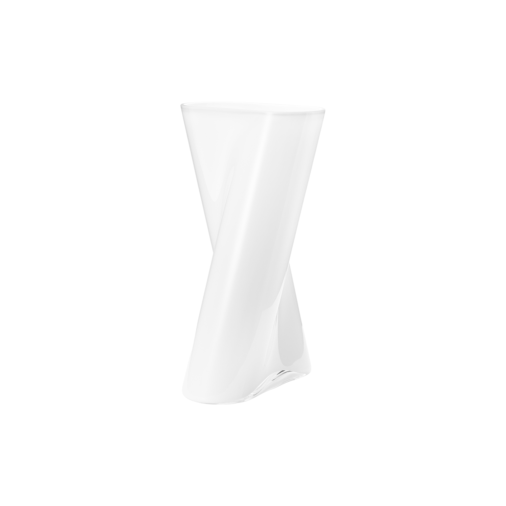 Georg Jensen - Lituus Vase Opal Large, hvid - Large