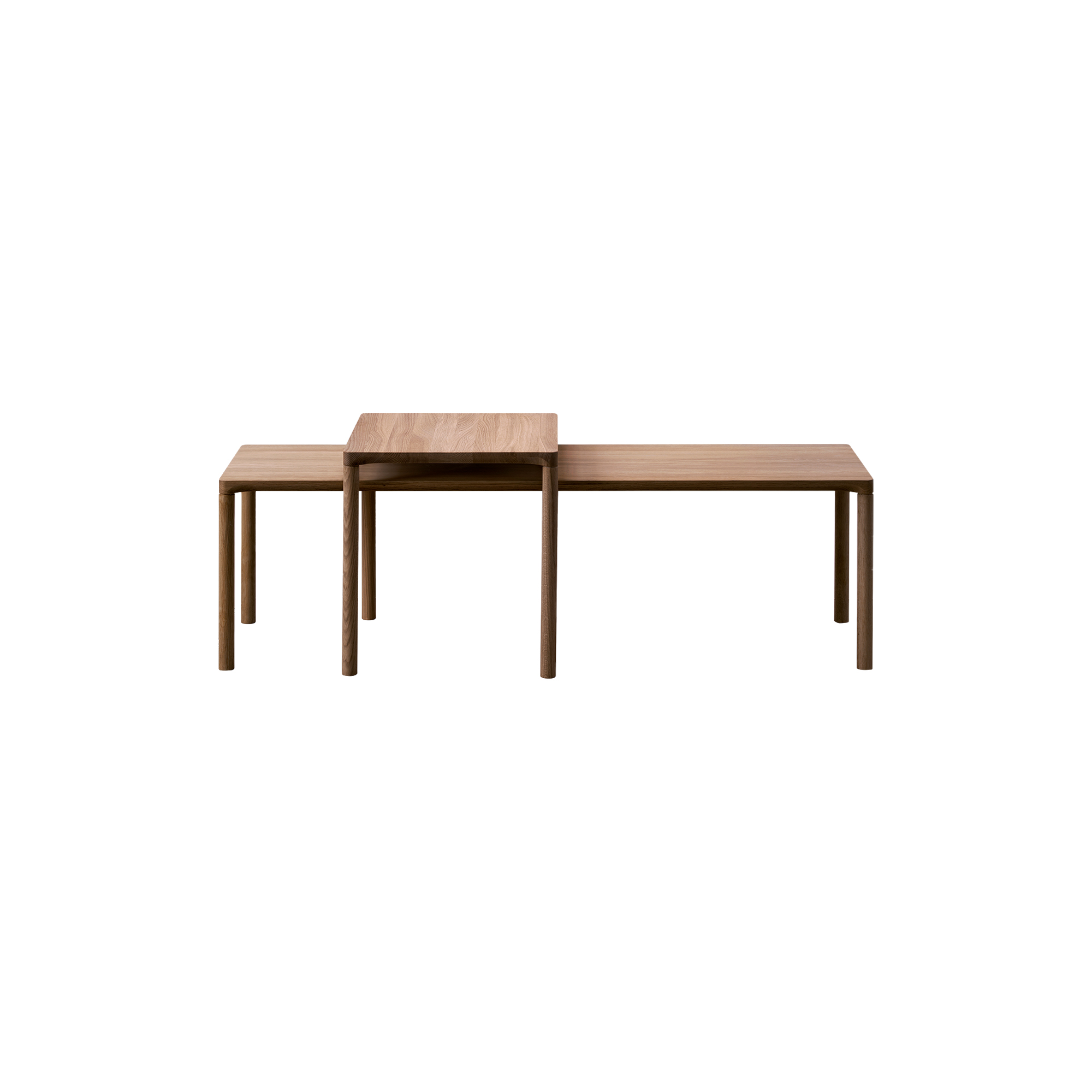 Fredericia Furniture - 6798 Piloti Wood Coffee Table, oiled smoked oak