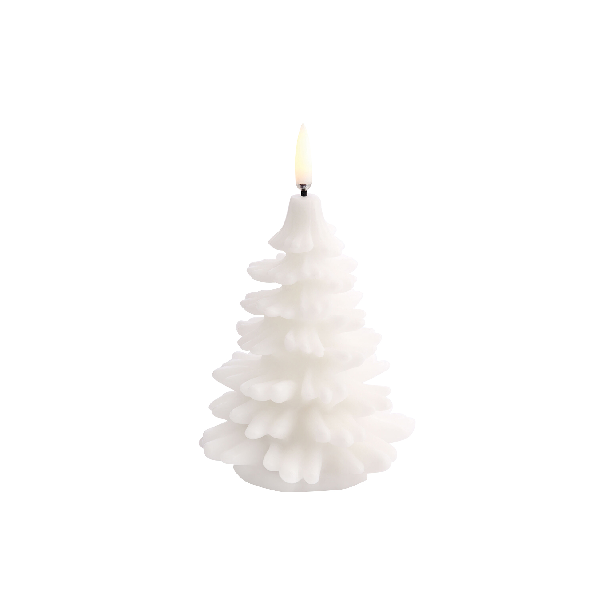 Uyuni Lighting - LED Christmas Tree Candle 12 cm, nordic white, Celebration Collection - H12 cm