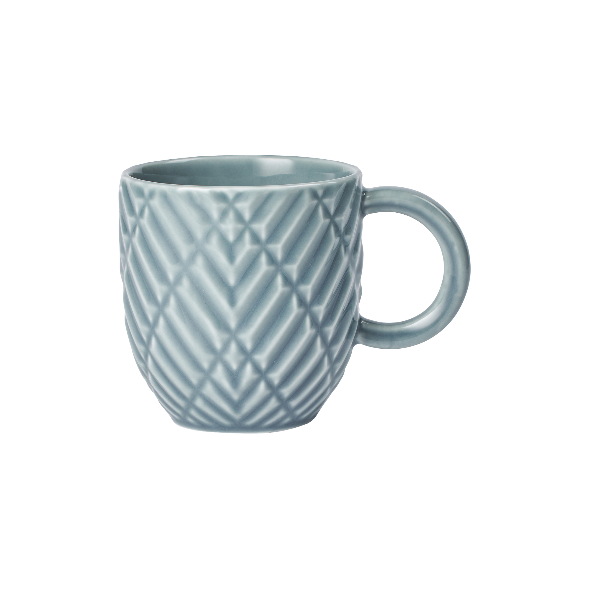 Dottir Nordic Design - Samsurium Art deco krus, blue/grey