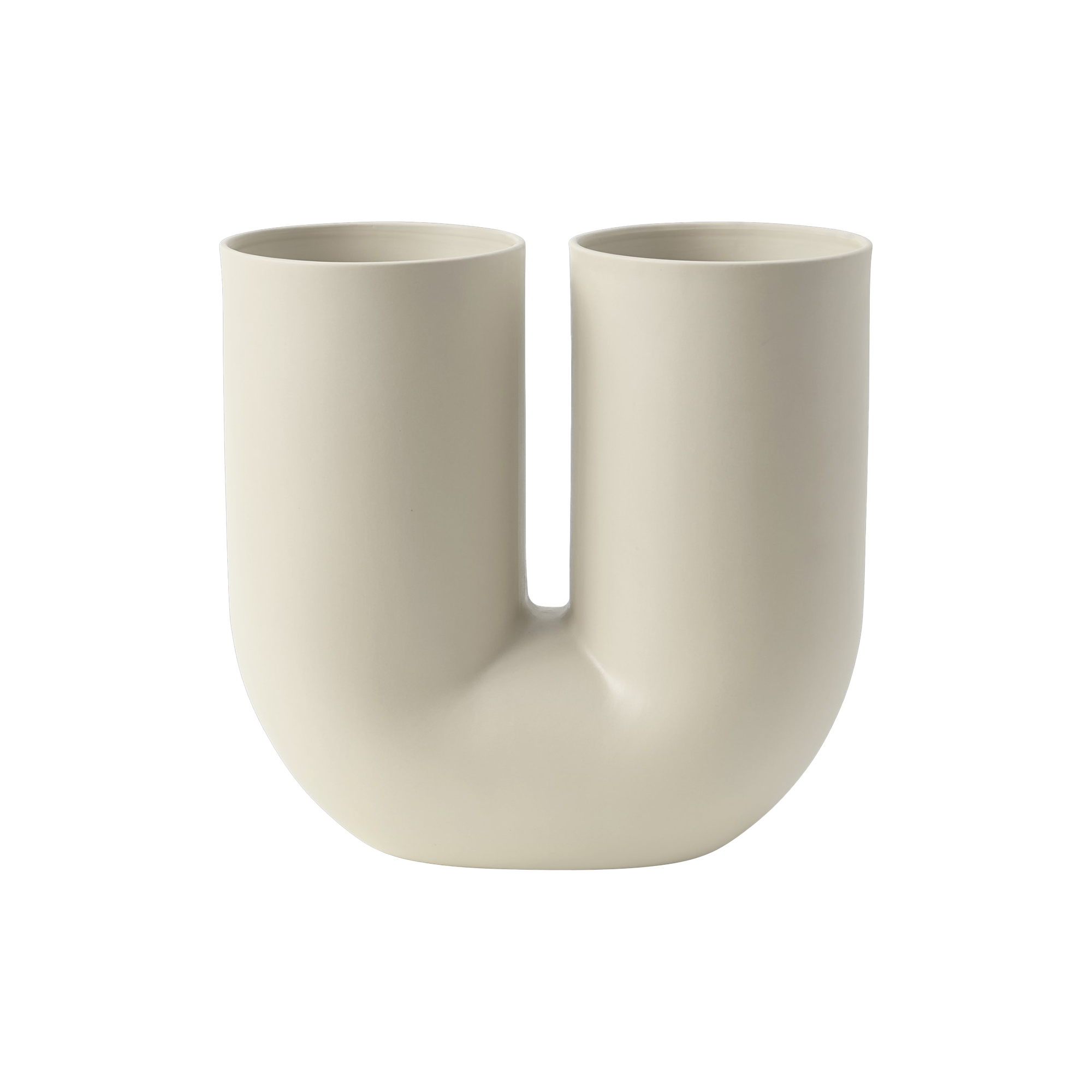 Muuto - Kink Vase, sand - H26 cm