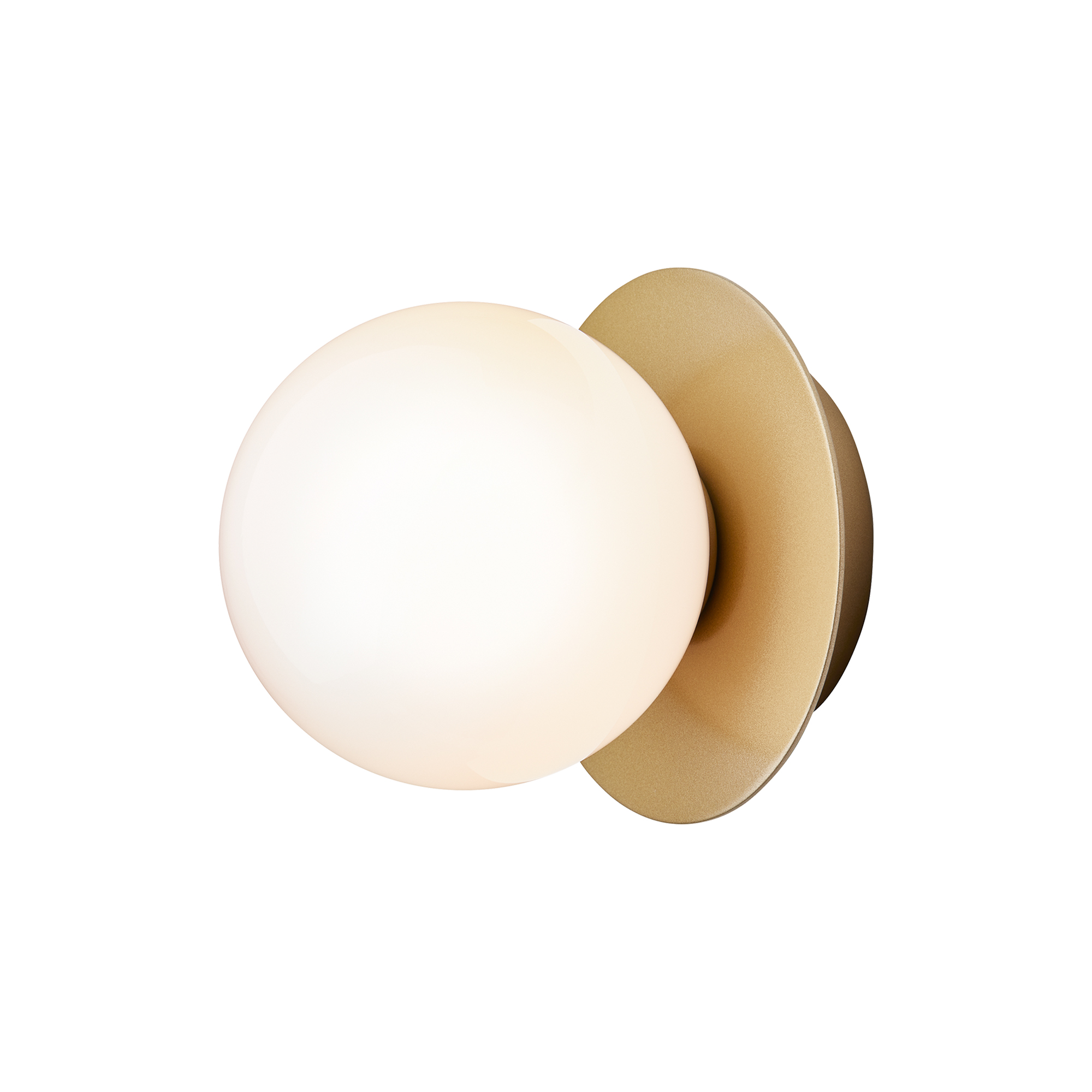 Nuura - Liila 1 Small Wall Lamp, nordic gold/opal