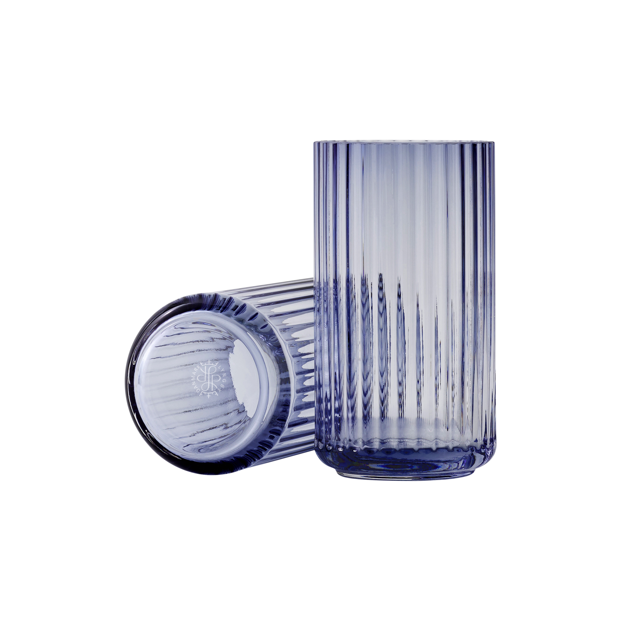 Lyngby Porcelæn - Lyngby Vase, midnight blue - H15.5 cm