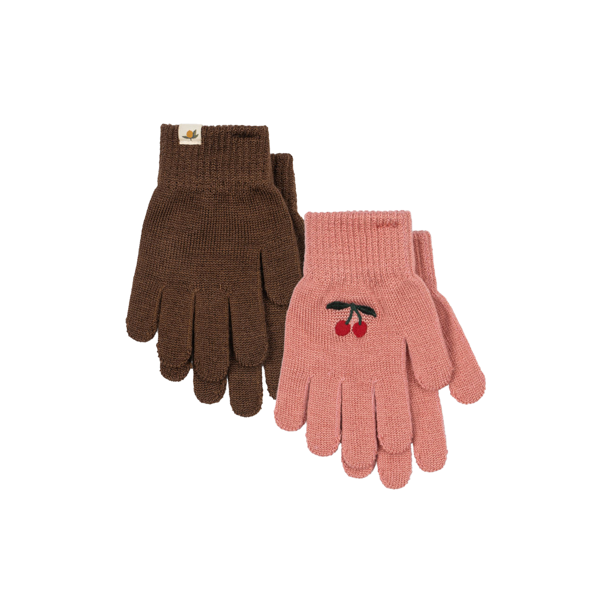 Konges Sløjd - 2 Pack Filla Gloves, sorbet - 9-10Y