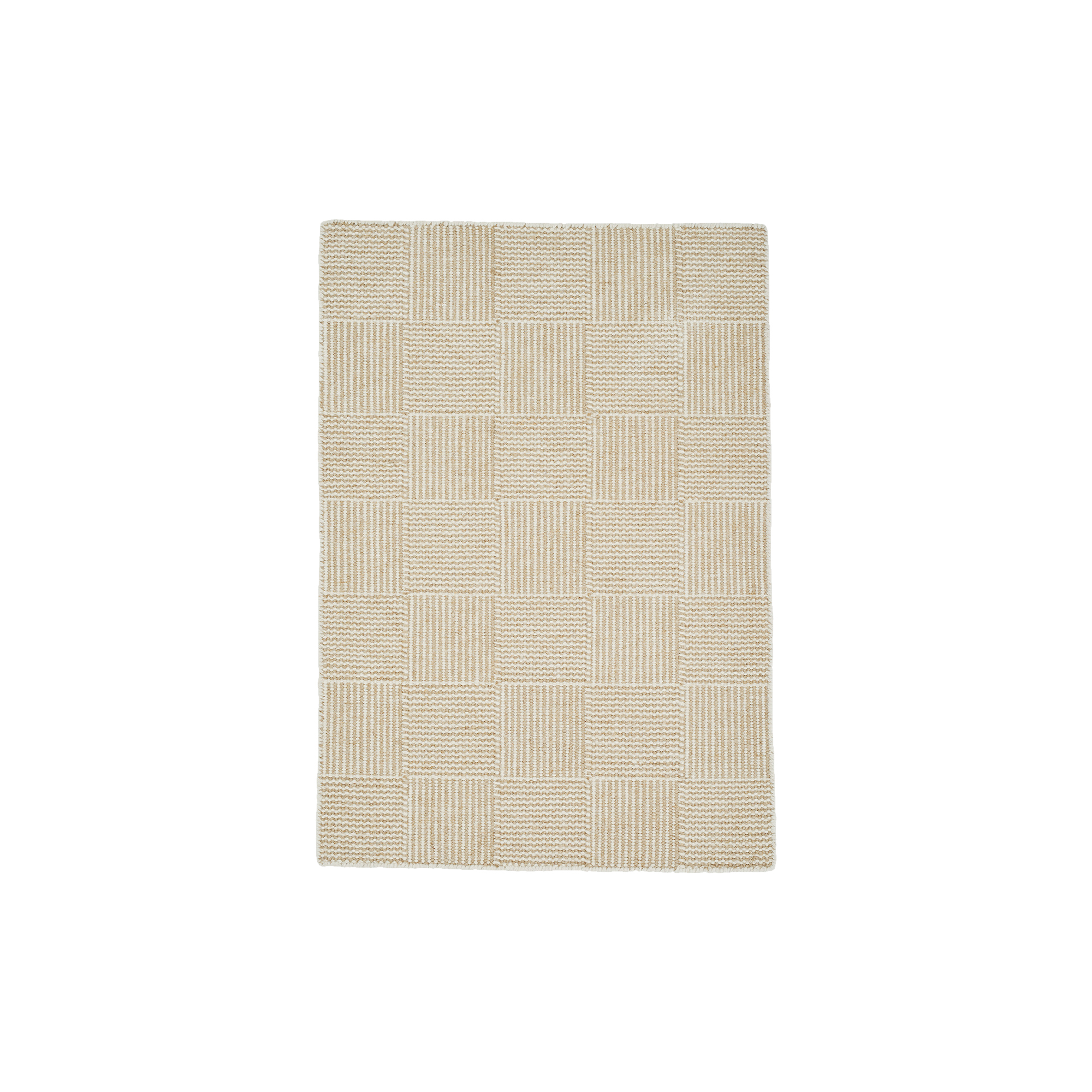 Linie Design - Chess gulvtæppe, white - 200x300 cm