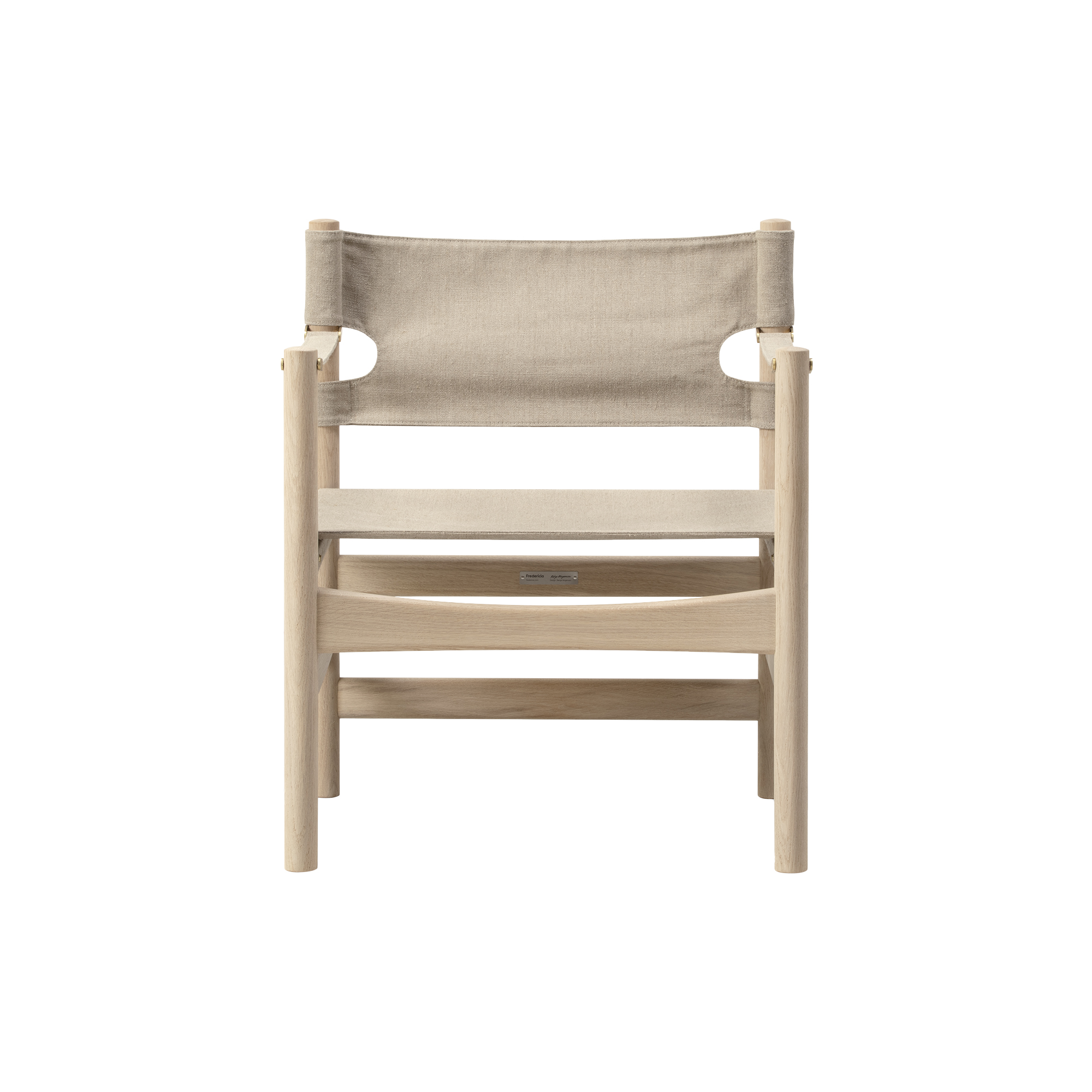 Fredericia Furniture - Canvas 21 Chair, sæbebehandlet eg/natur canvas
