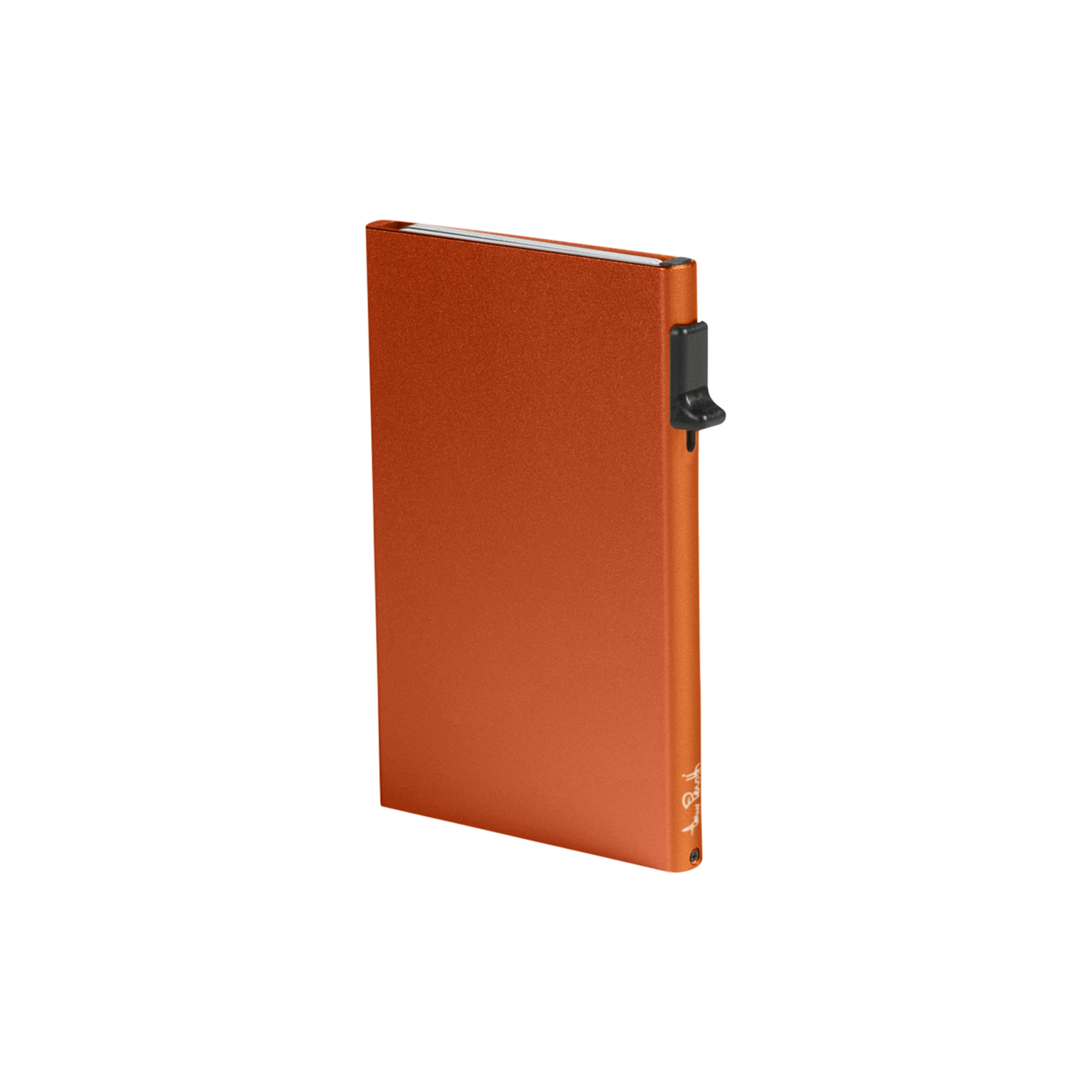 Tony Perotti - Furbo Single Aluminum Cardholder, orange