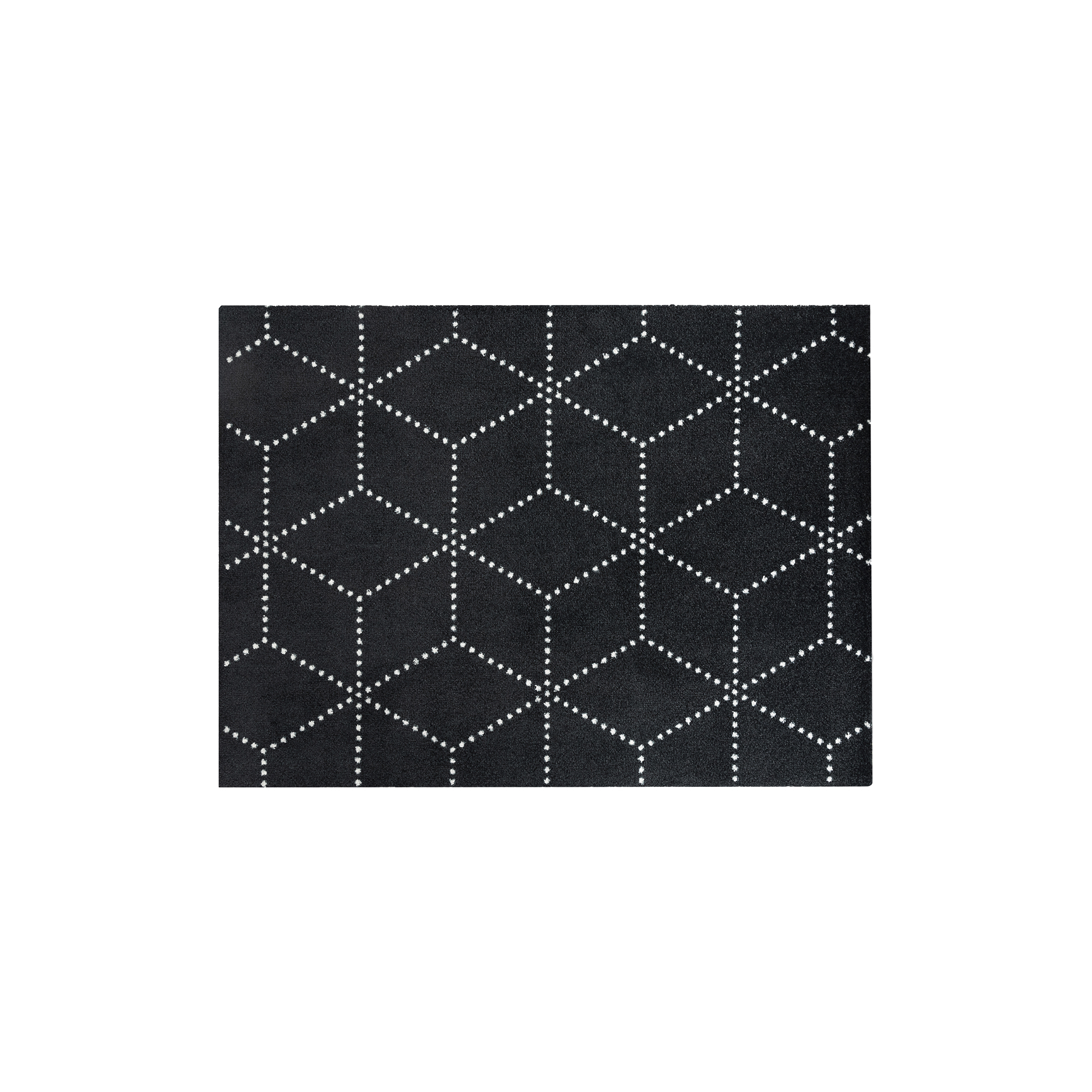 Heymat - Hagl Black dørmåtte - 85x115 cm