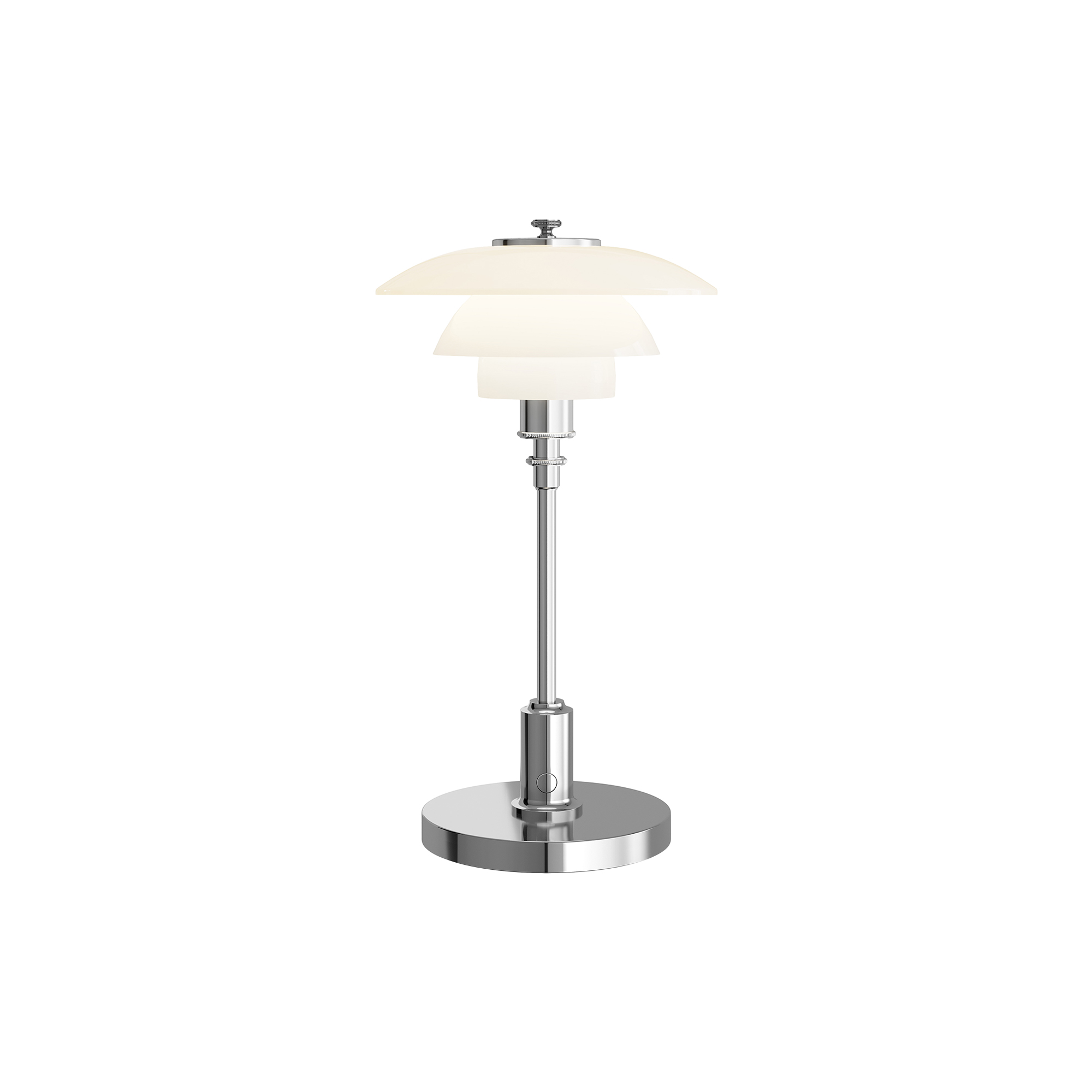 Louis Poulsen - PH 1/1 Portable Lampe, high lustre chrome plated