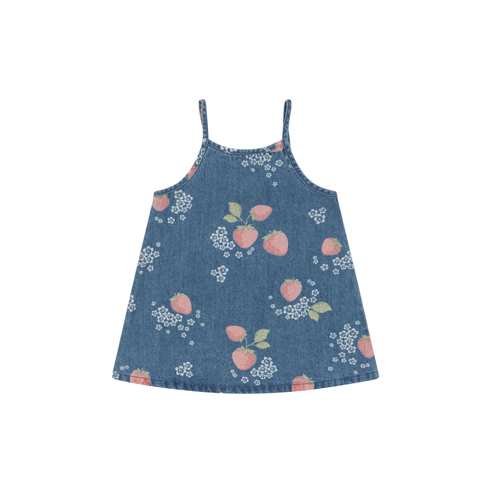 Konges Sløjd - Magot Strap Dress, marmelade sun - Str. 5Y