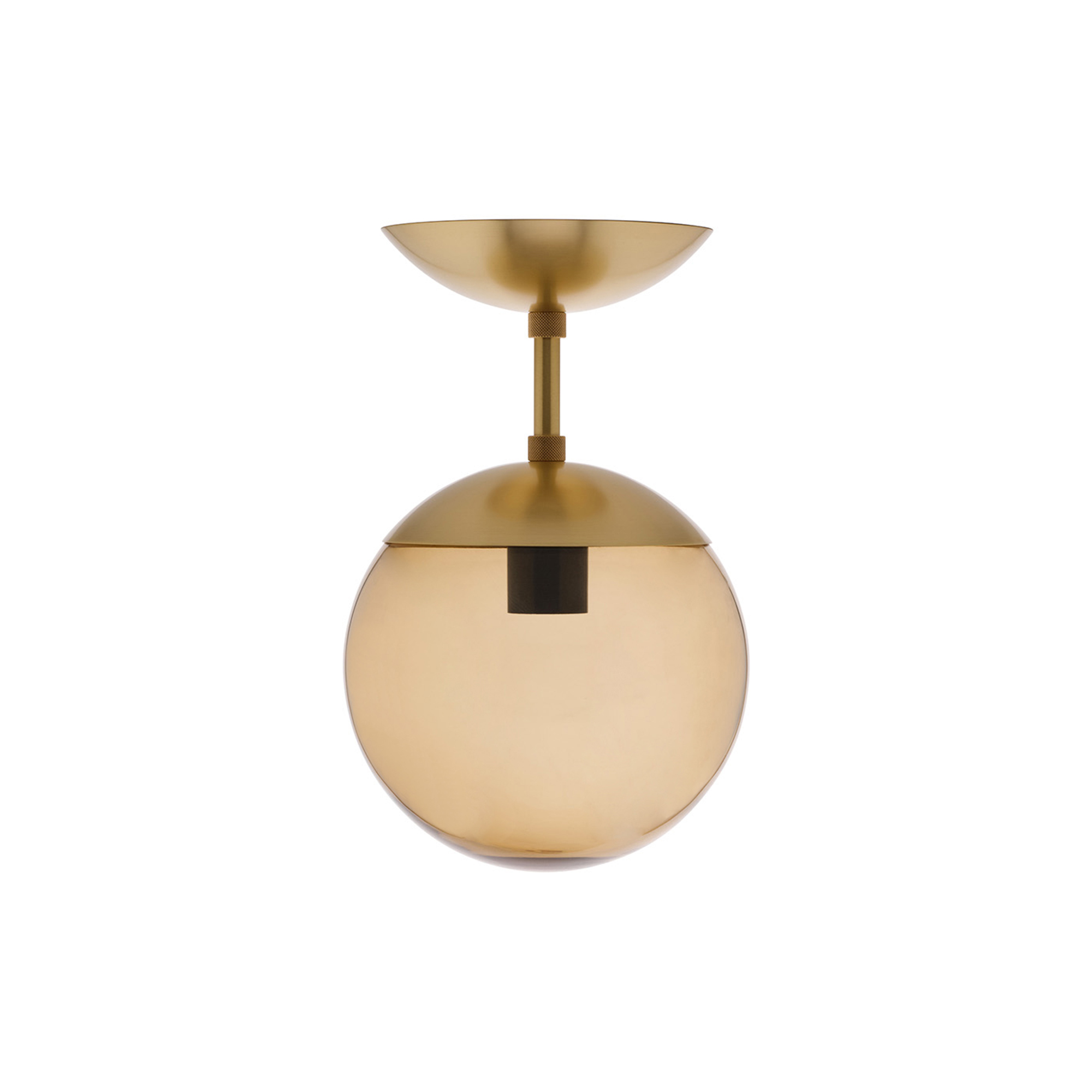 Rubn - Lord 1 Ceiling/Wall Lamp, brass/brown