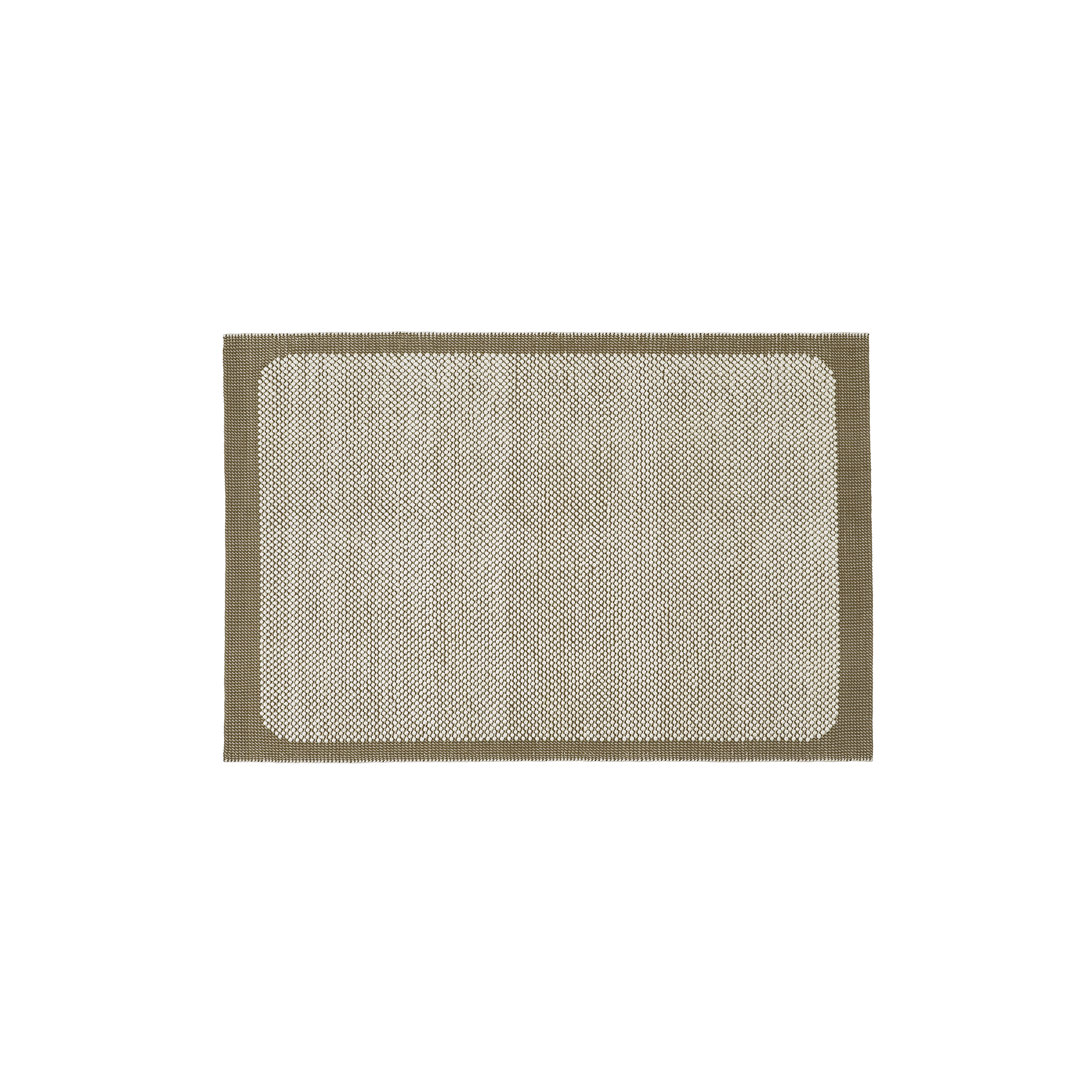 Muuto - Pebble Rug, brown green - 200x300 cm