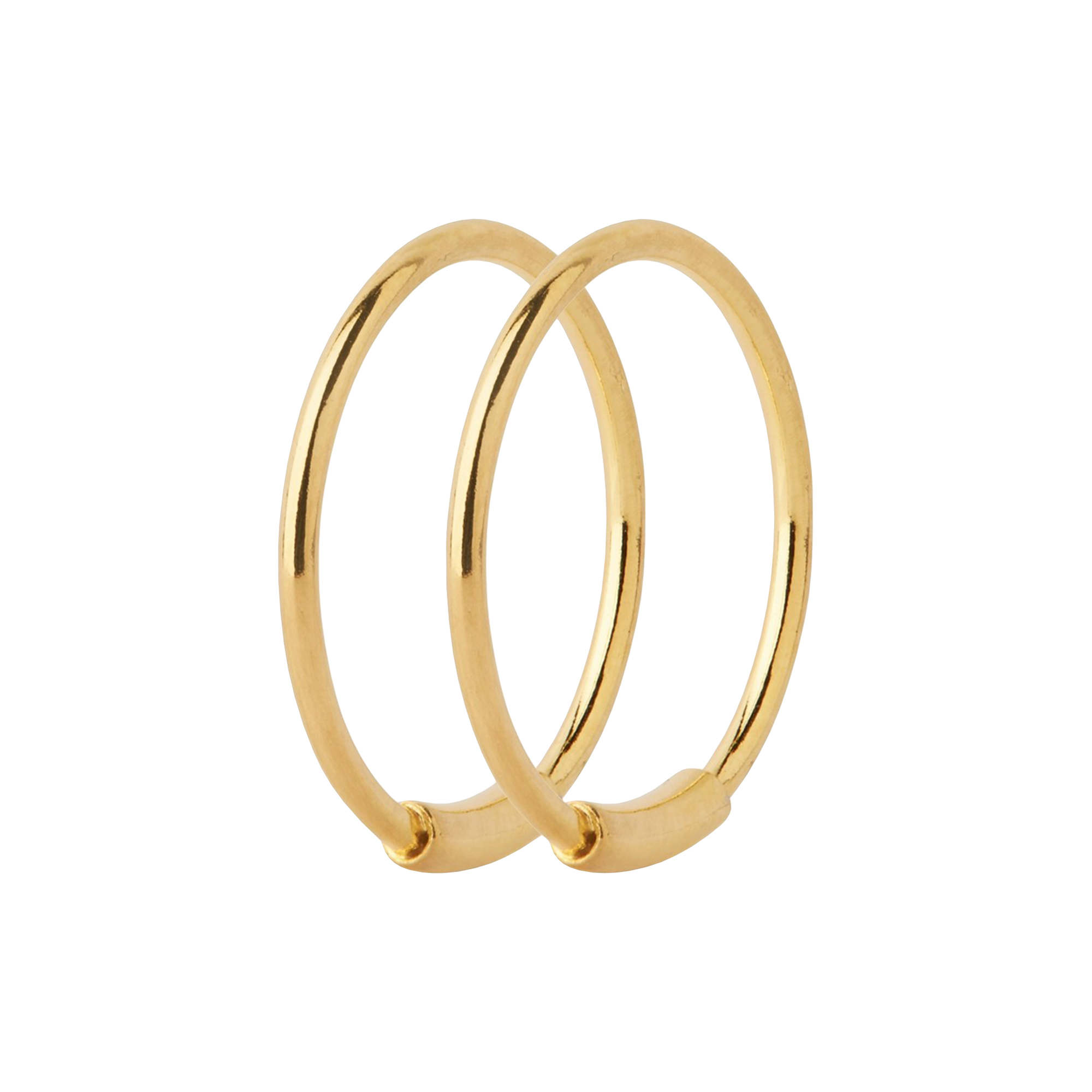 Maria Black - Basic Hoops, gold - Ø12mm