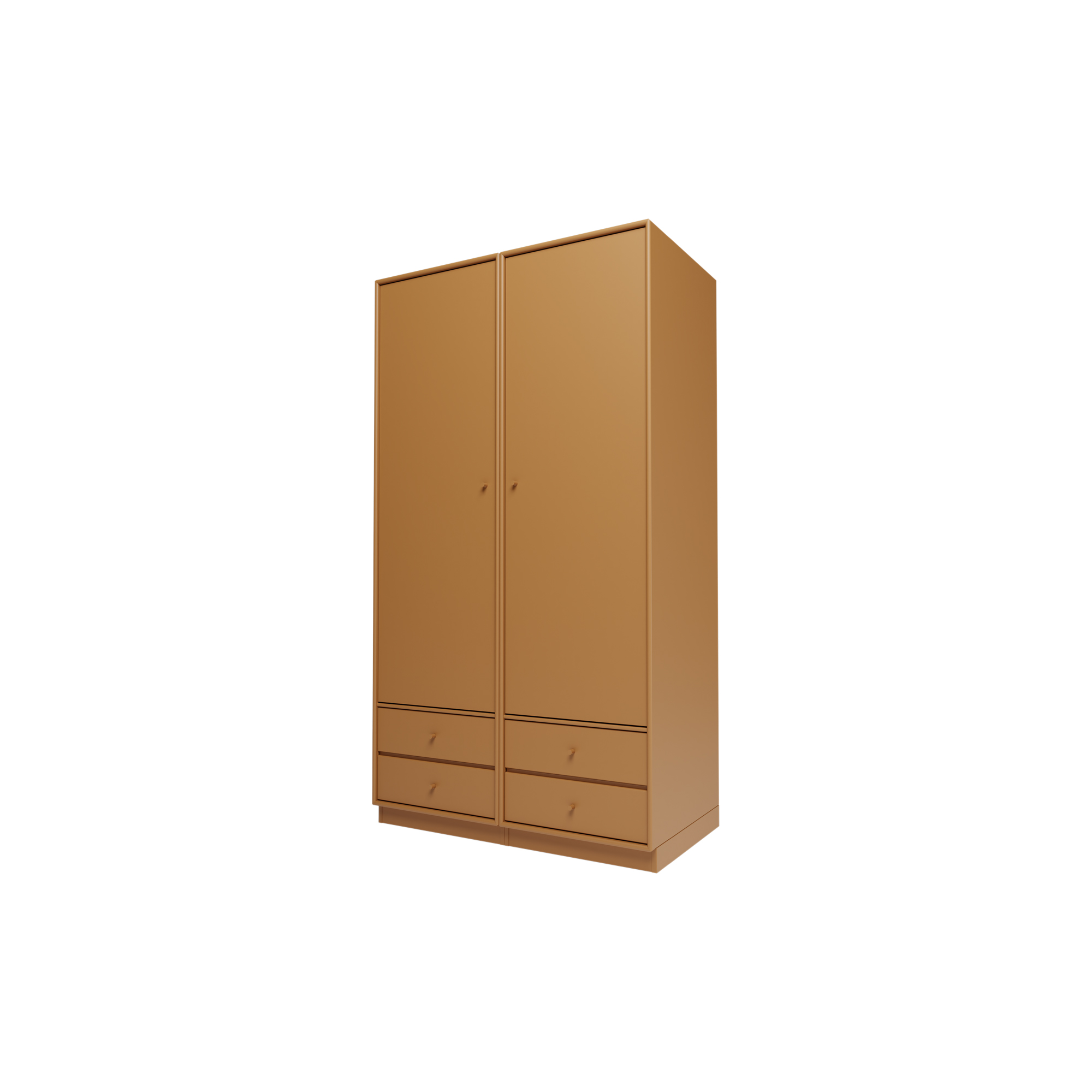 Montana Furniture - Montana Wardrobe ATTIRE IIII, 142 amber