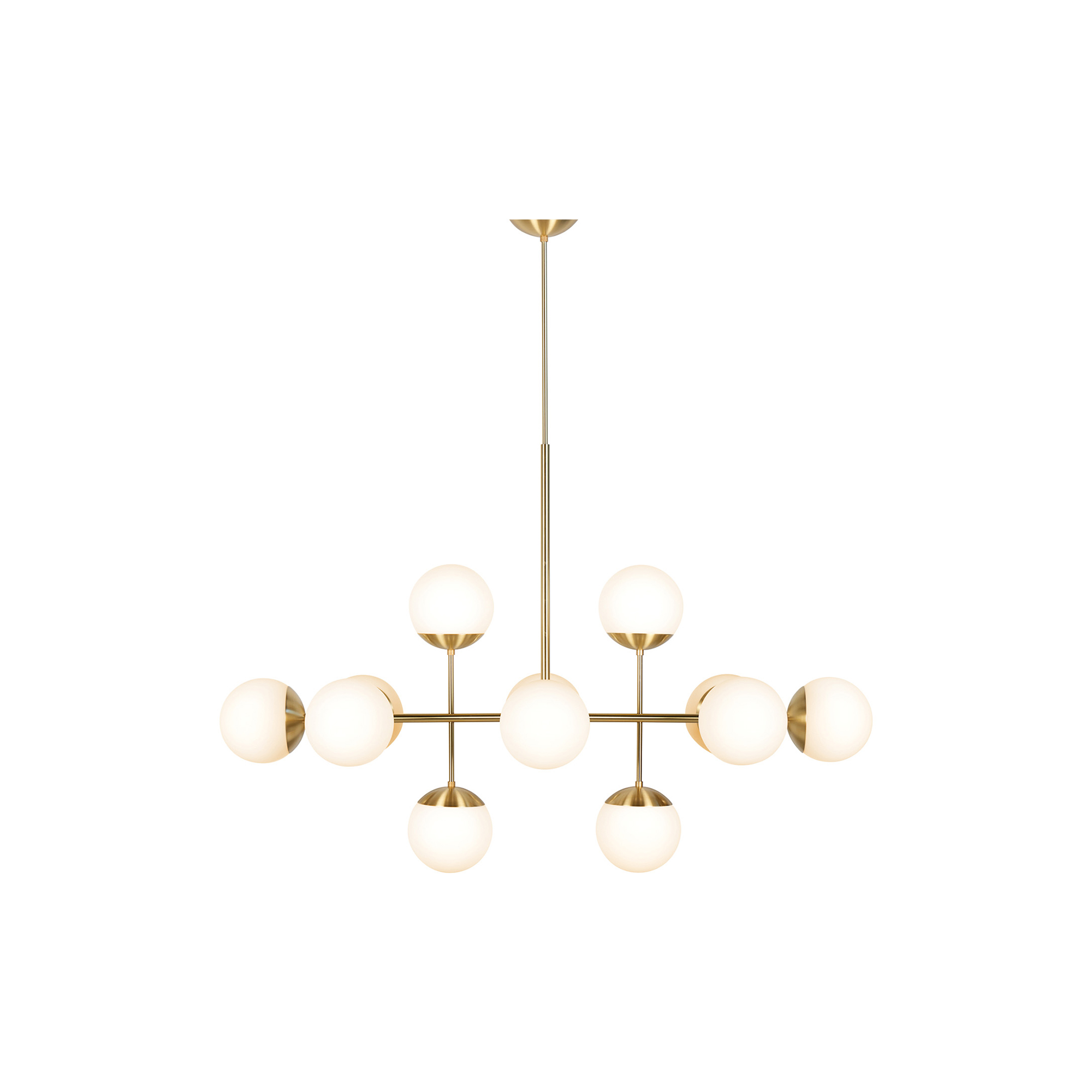 Rubn - Lord Ballroom Lamp, brass/opal