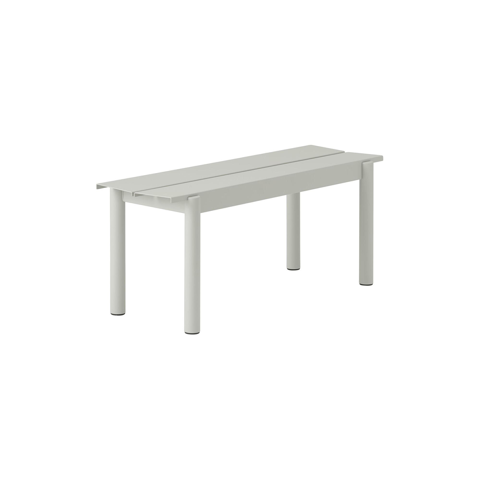Muuto - Linear Steel Bench, grey - 110x39 cm