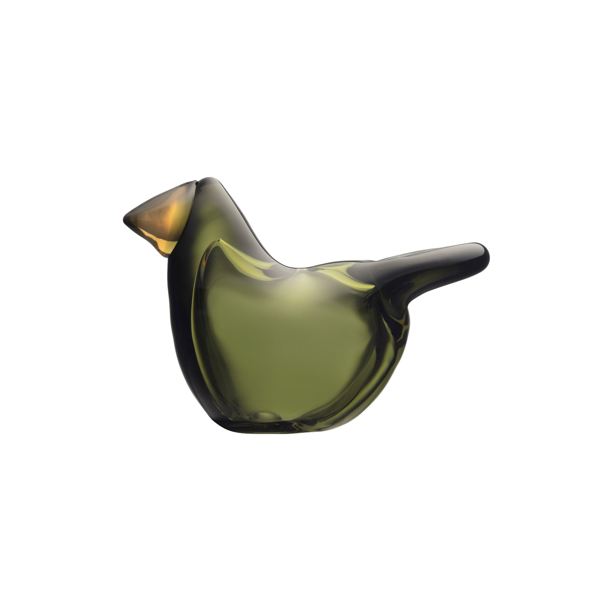 Iittala - Birds by Toikka fluesnapper, moss green-copper
