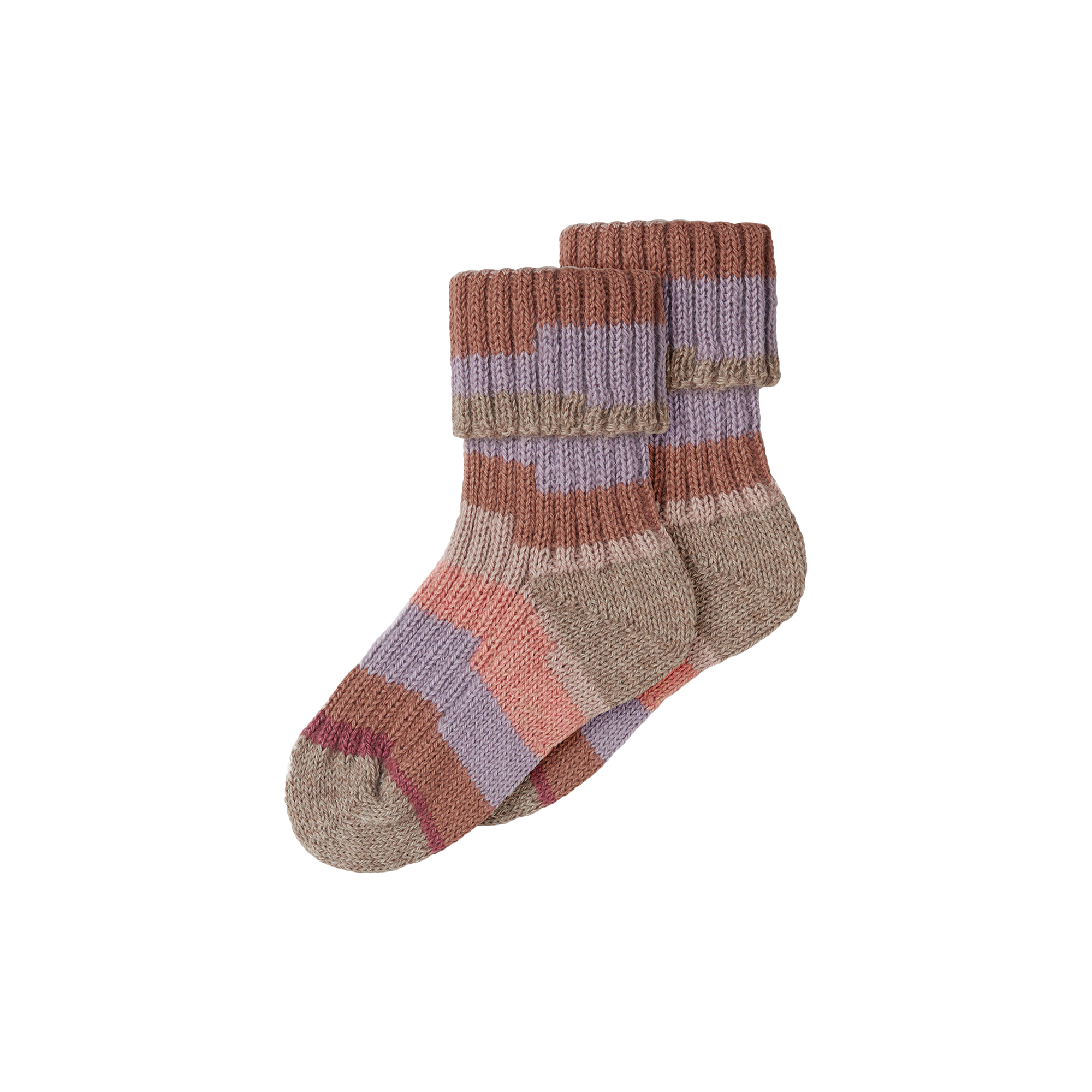 MarMar Copenhagen - Azusa Knit Socks, multicolour girl - 19-22