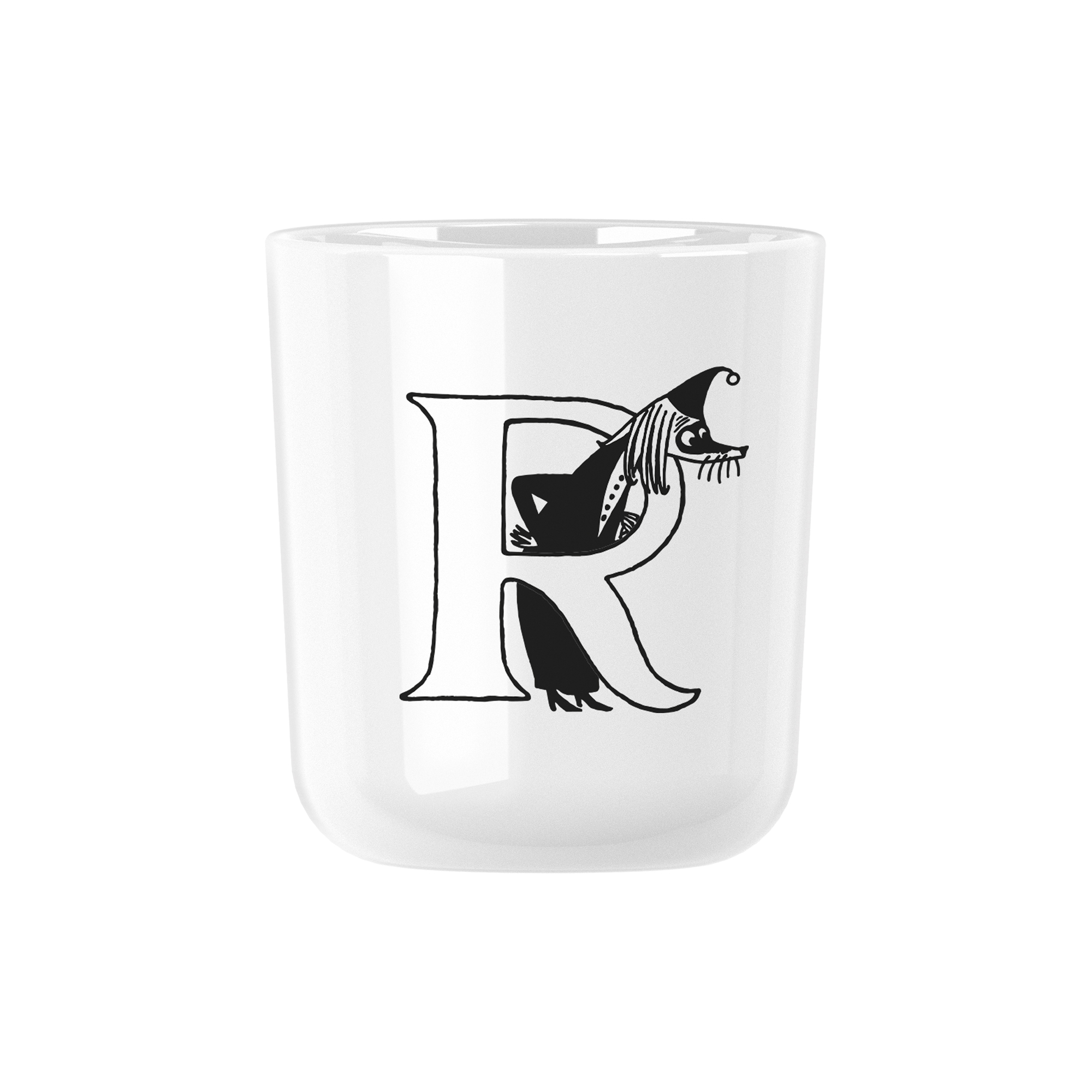 RIG-TIG - Moomin ABC kop R, moomin white - R