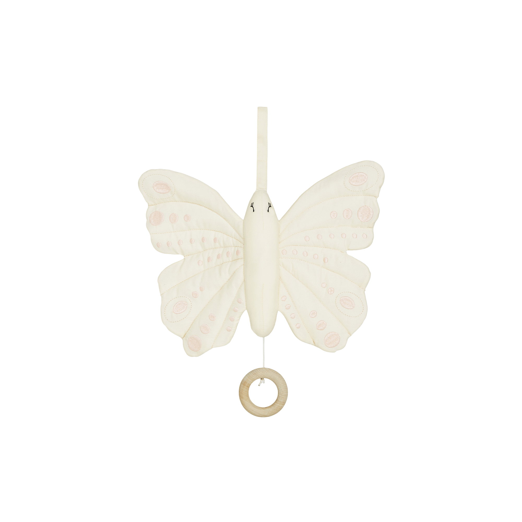 Cam Cam Copenhagen - Sommerfugl musikuro, antique white