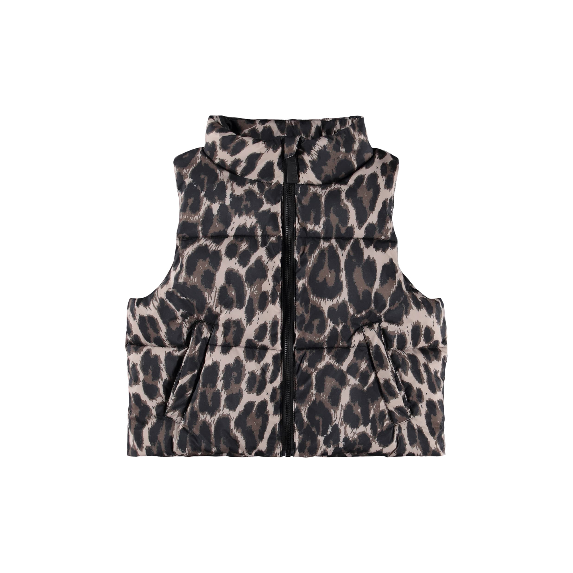 Molo - Hester Vest, brushed leo - Str. 128