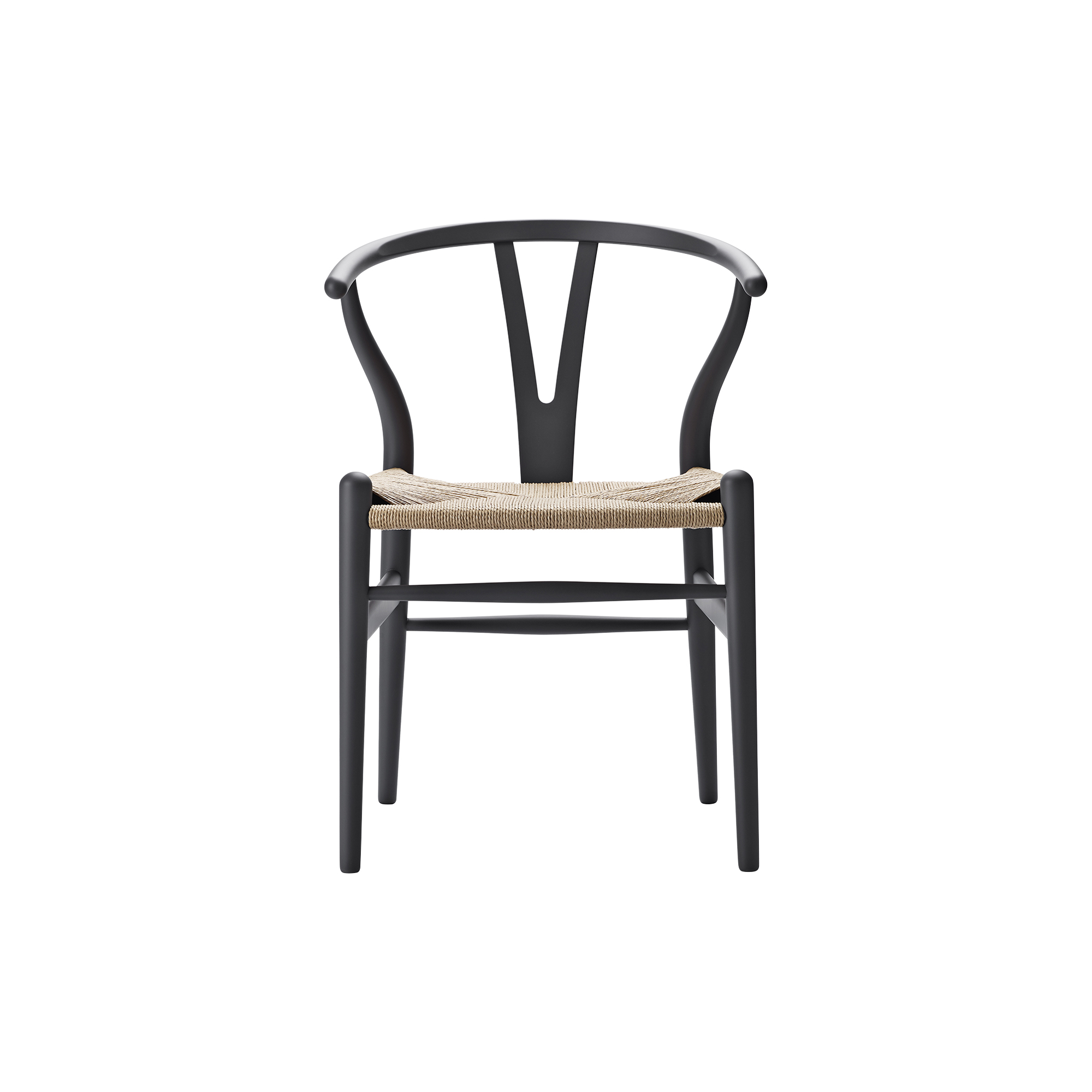 Carl Hansen & Søn - CH24 Y-stolen spisebordsstol, soft gray - H: 76 x B: 55 x D: 51 cm.