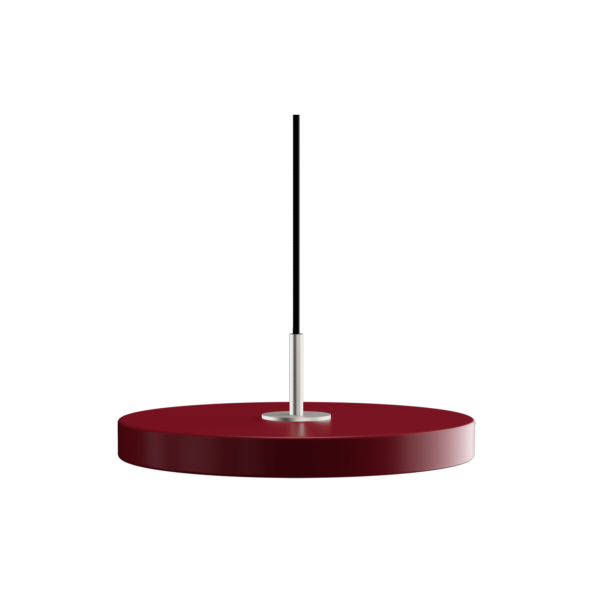 UMAGE - Asteria Plus Pendant, ruby red/steel