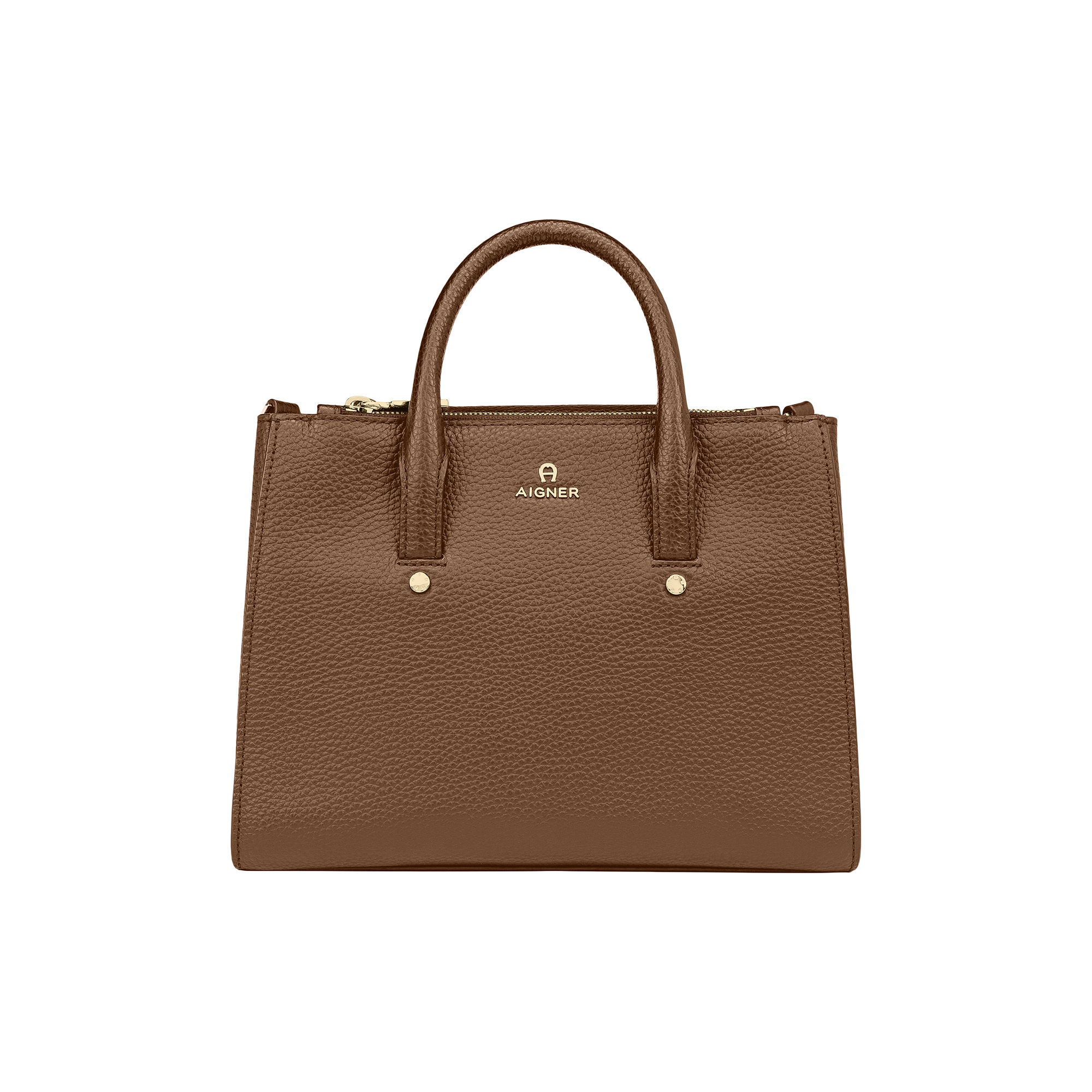 Aigner - Ivy Handbag | Saddle Brown | Håndtaske