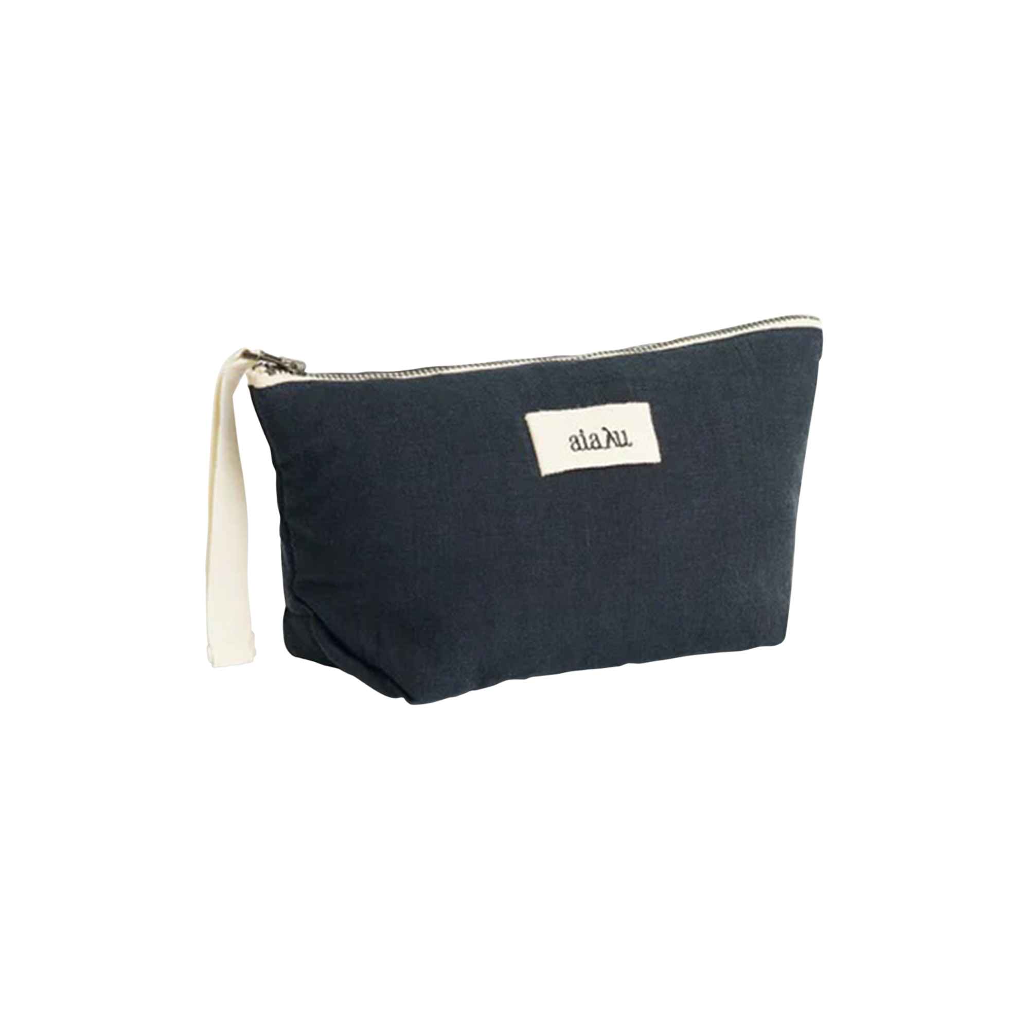 Aiayu - Pouch Linen Mini, navy