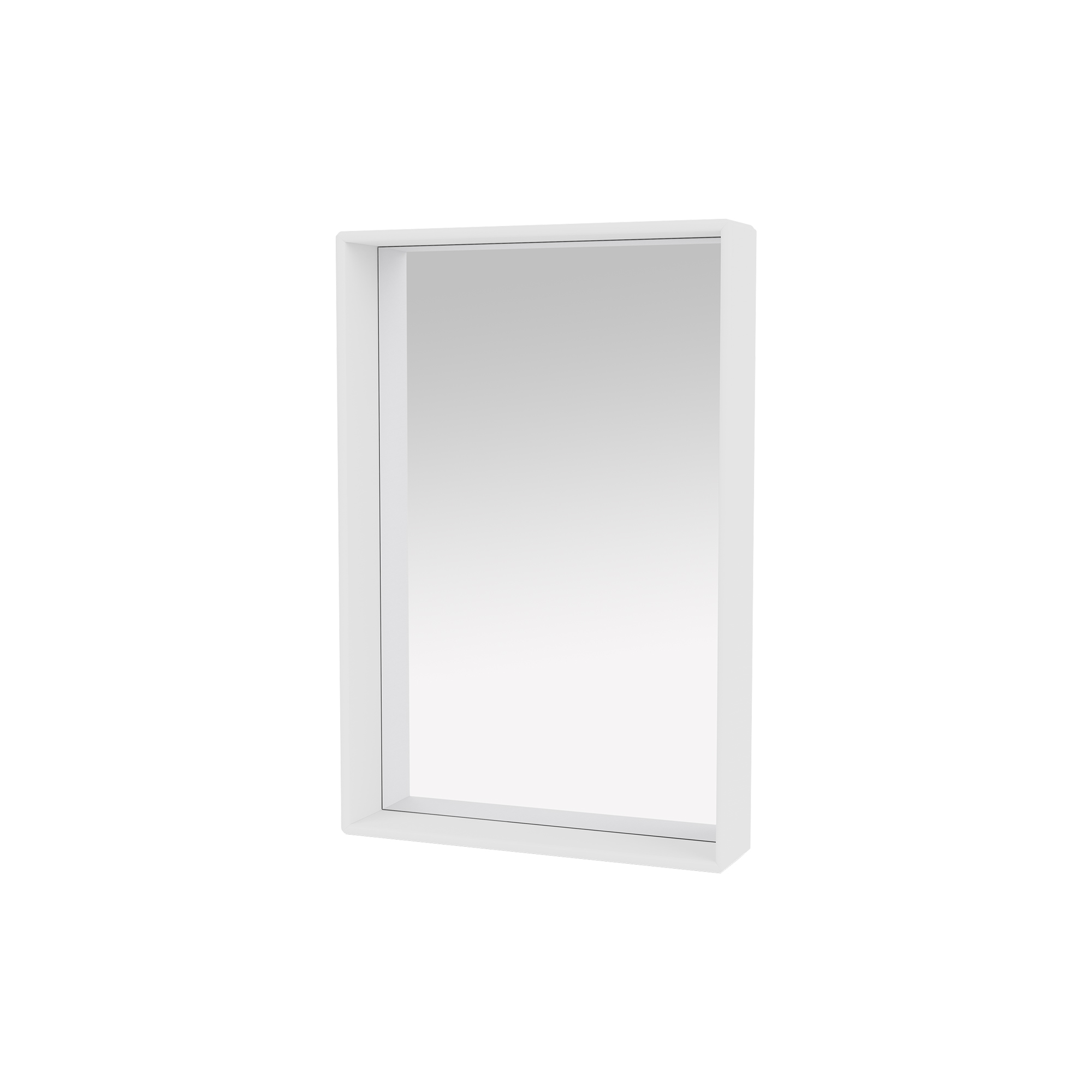 Montana Furniture - Colour Frame Mirror SHELFIE (SPB1208K), 101 new white