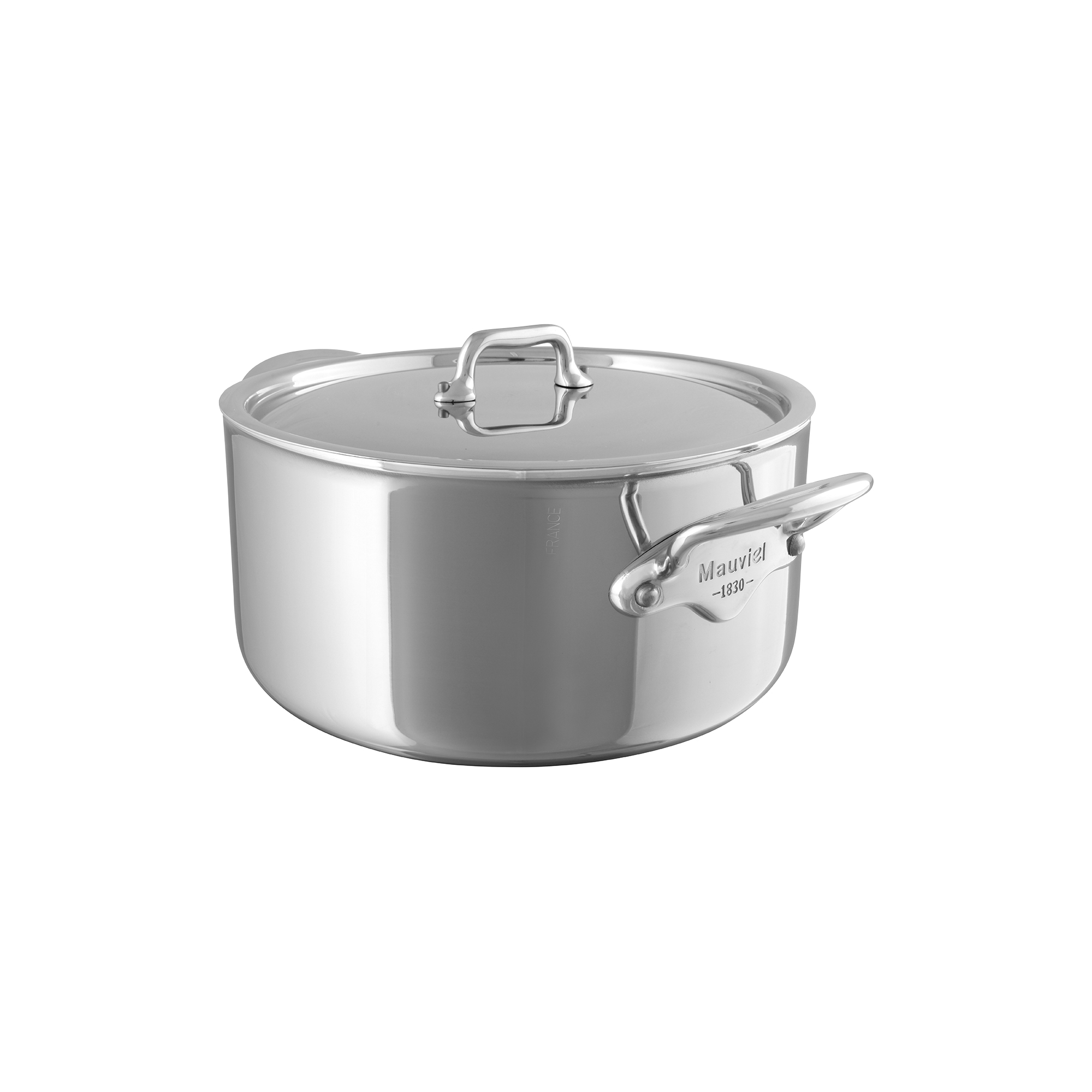 Mauviel 1830 - Cook Style gryde med låg 5,9 L - 5.9L