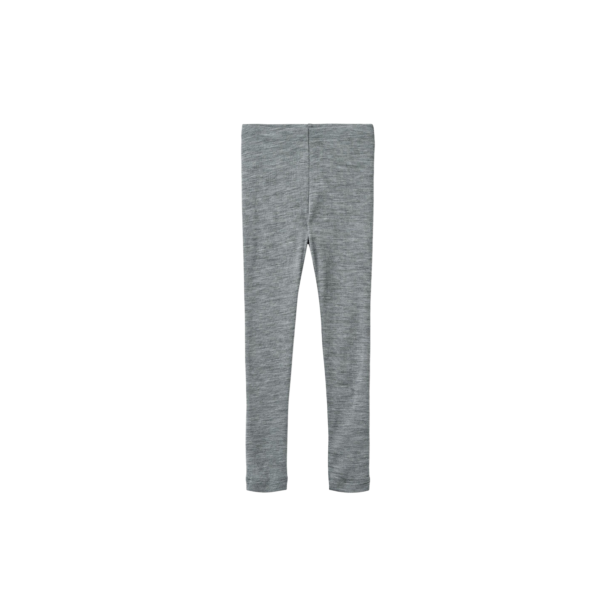 Wheat - Wool Leggings Agi, 0224 melange grey - Str. 4Y-104