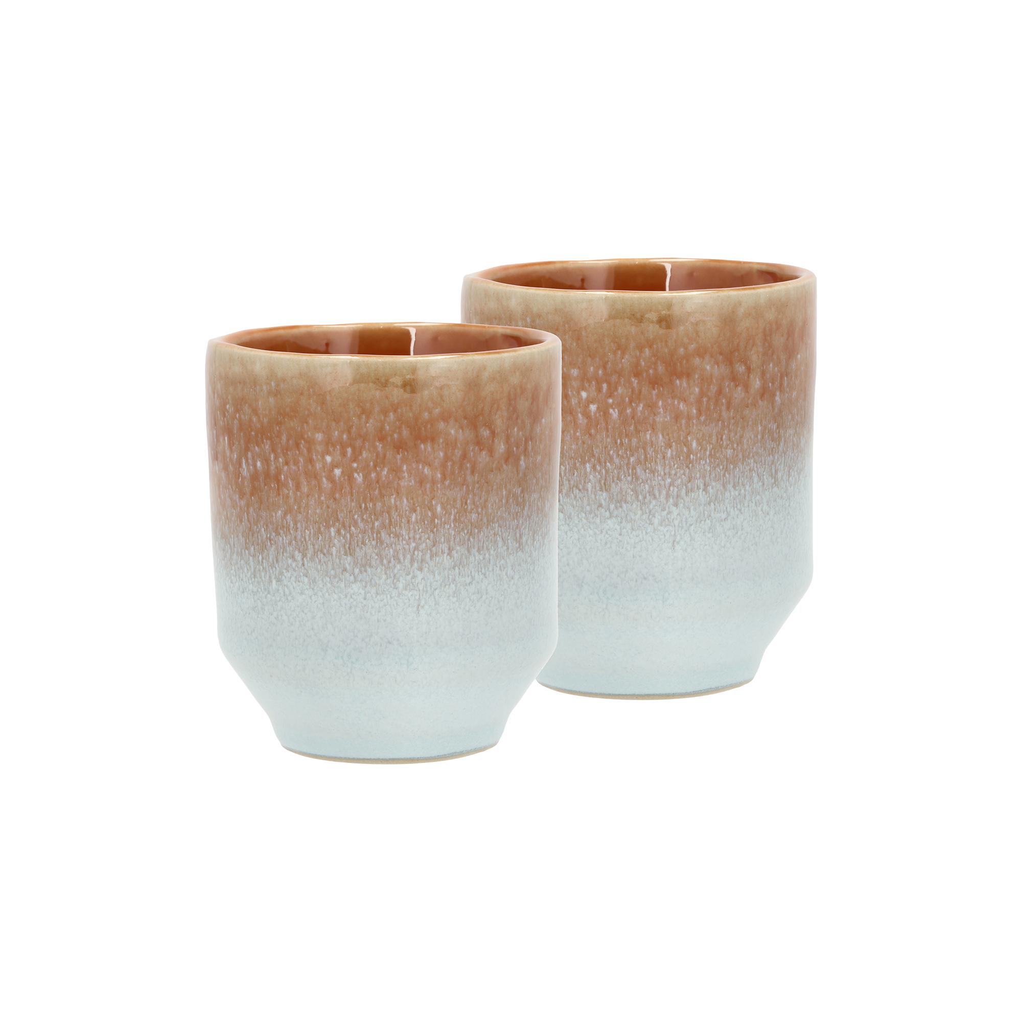 Villa Collection - Styles krus 2 stk., blå/amber