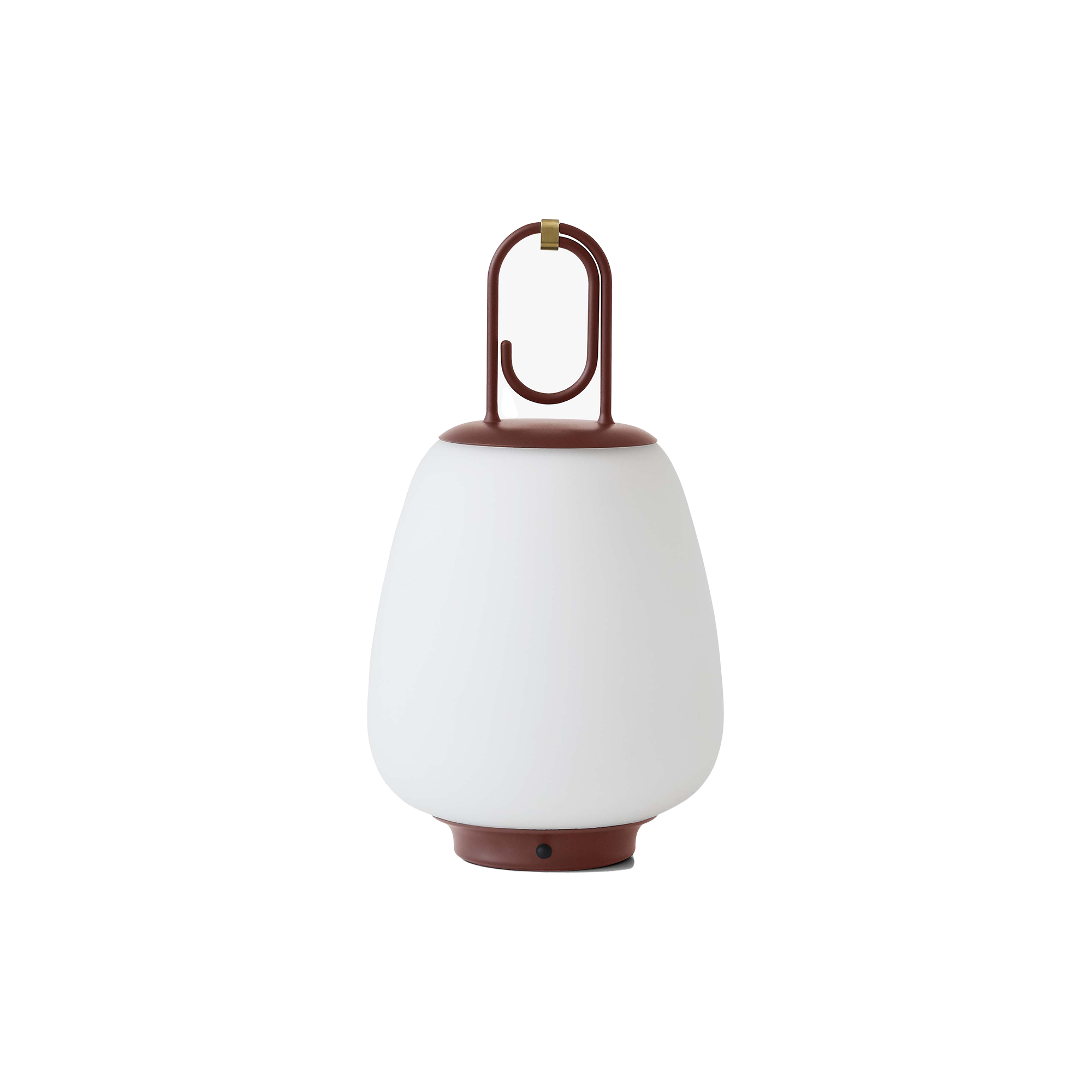 &Tradition - Lucca SC51 transportabel bordlampe, maroon - H: 28 x Ø 16 cm.