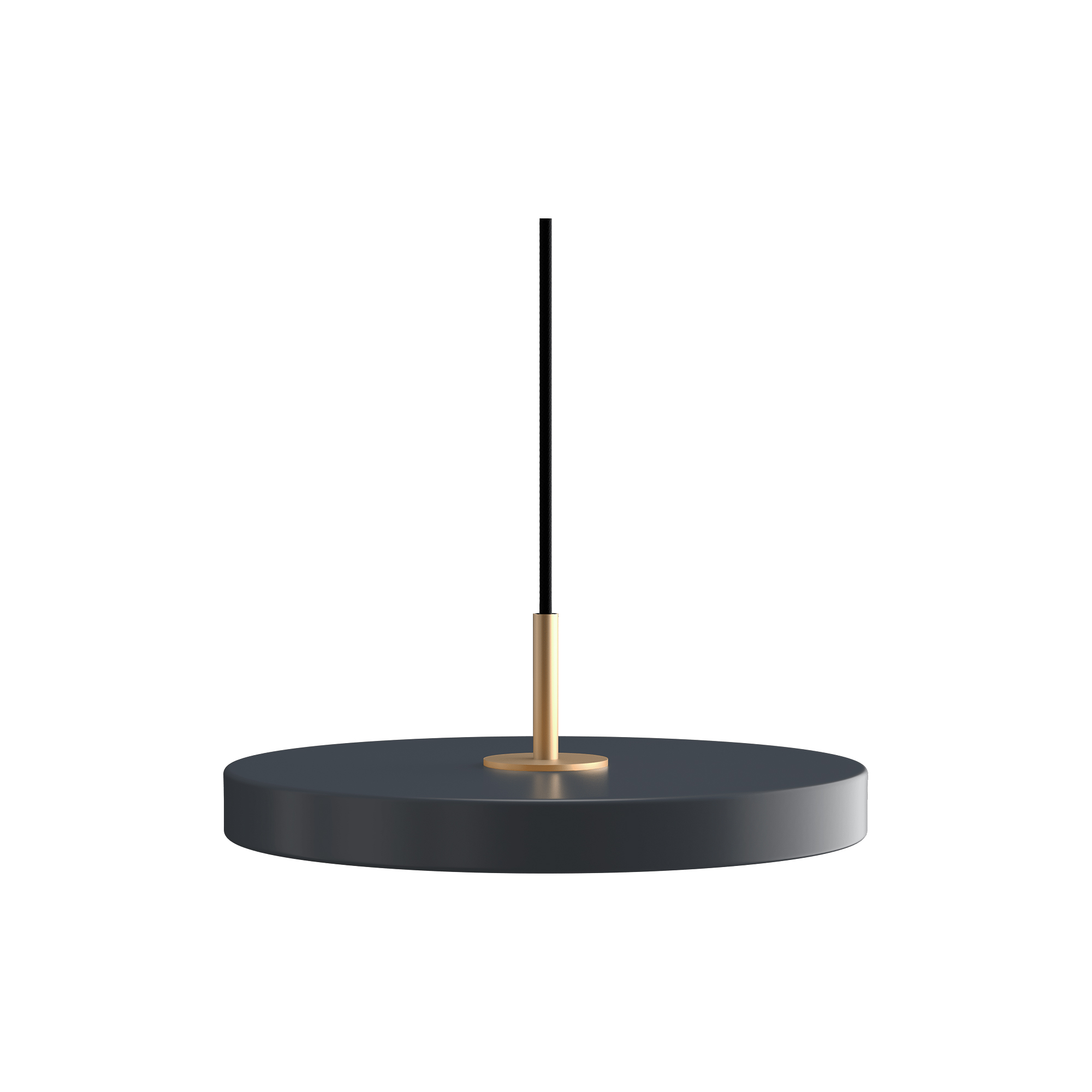 UMAGE - Asteria Plus Pendant, anthracite grey/brass