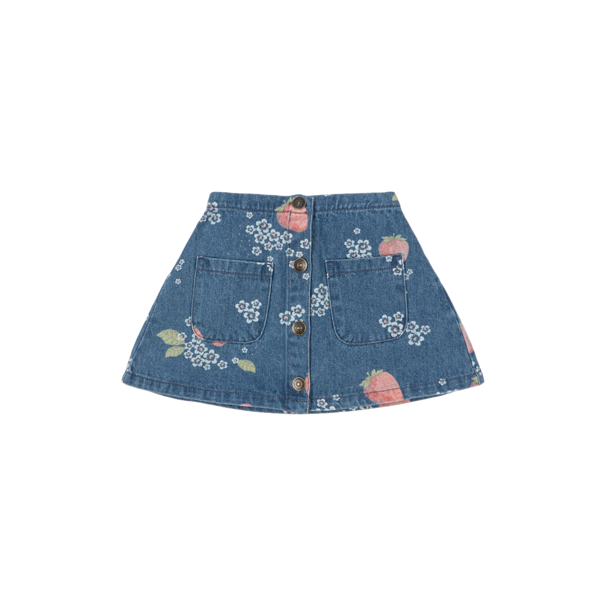 Konges Sløjd - Magot Skirt, marmelade sun - Str. 5Y