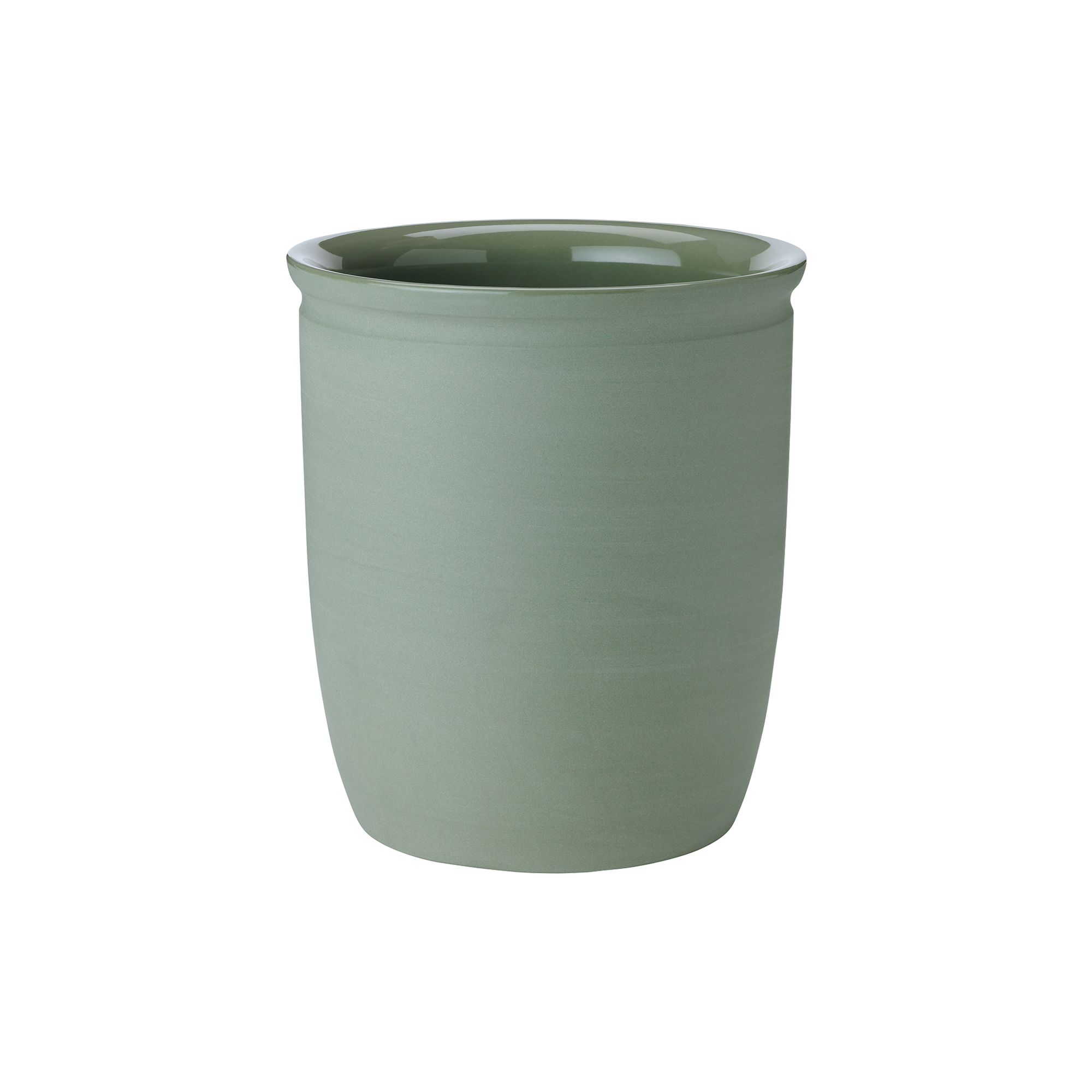 Knabstrup Keramik - Knabstrup Syltekrukke 2 L, olive - 2L