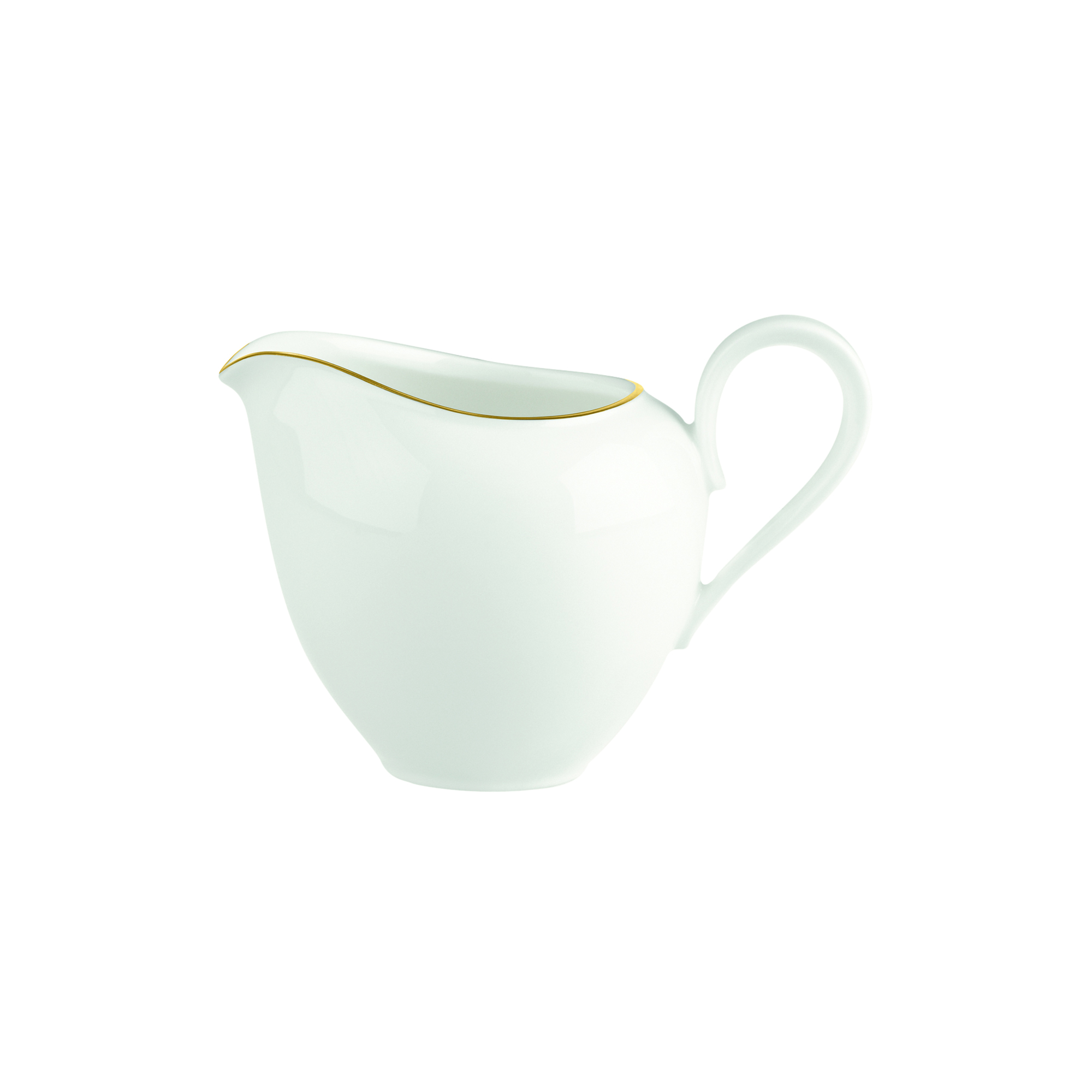 Villeroy & Boch - Anmut Gold Flødekande, hvid/guld