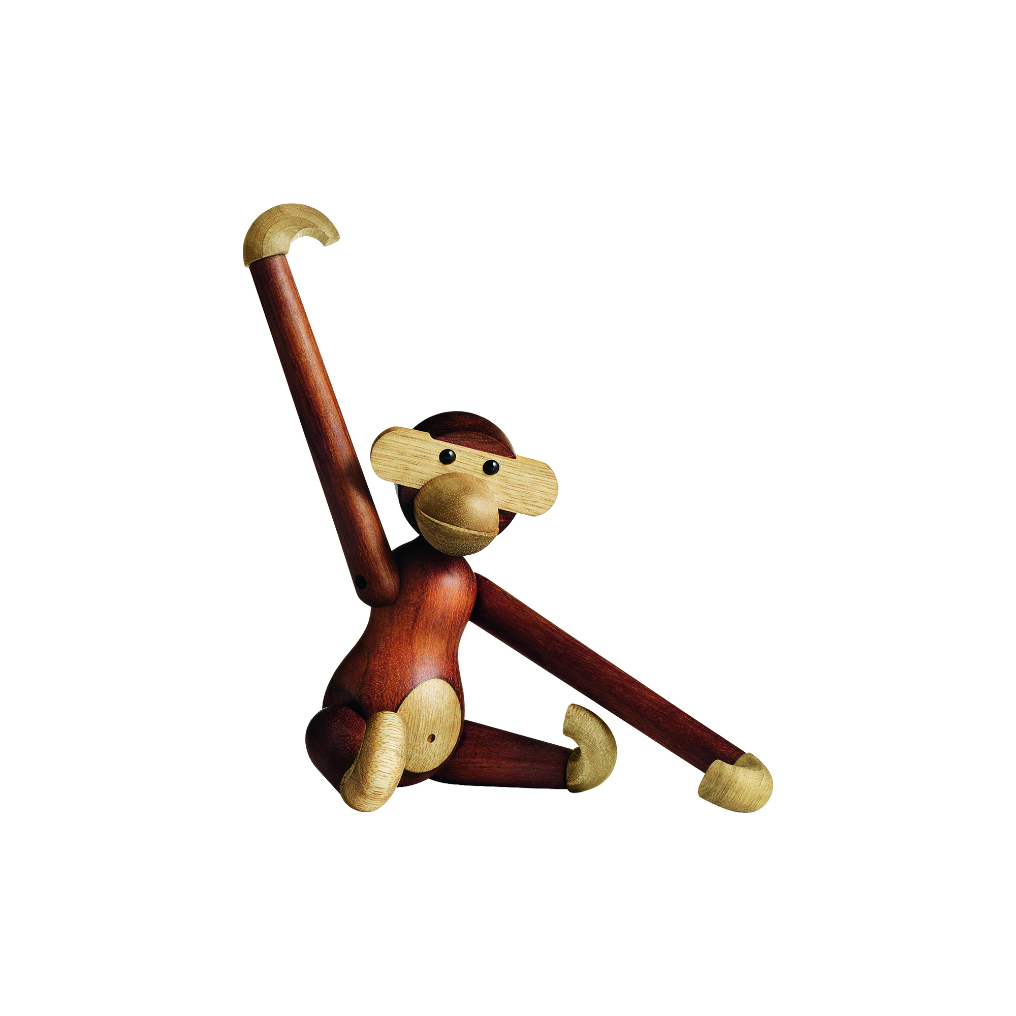 Kay Bojesen Denmark - Abe lille, teak/limba, Monkey - Small