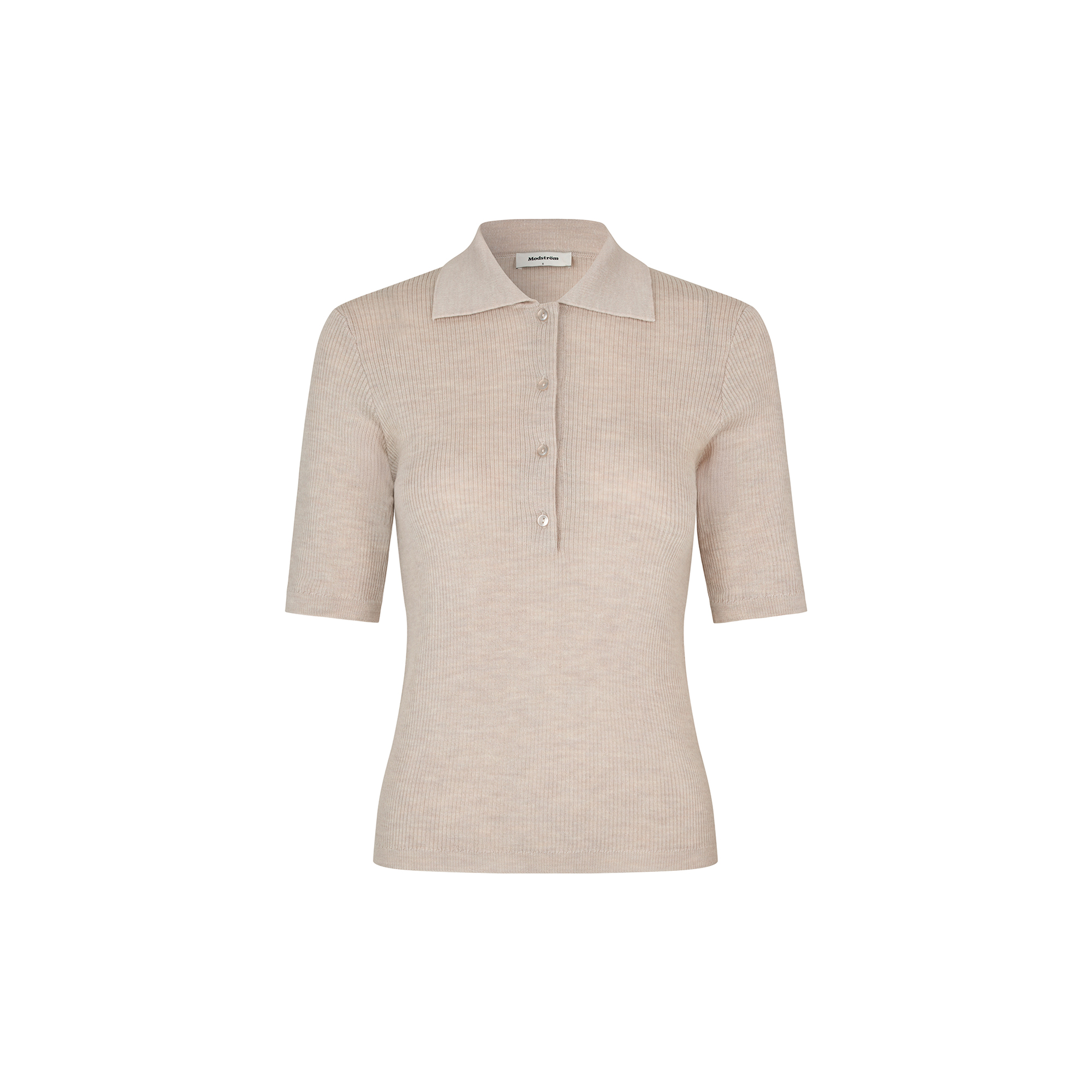 Modström - Hirokimd SS polo, summer sand - Str. M