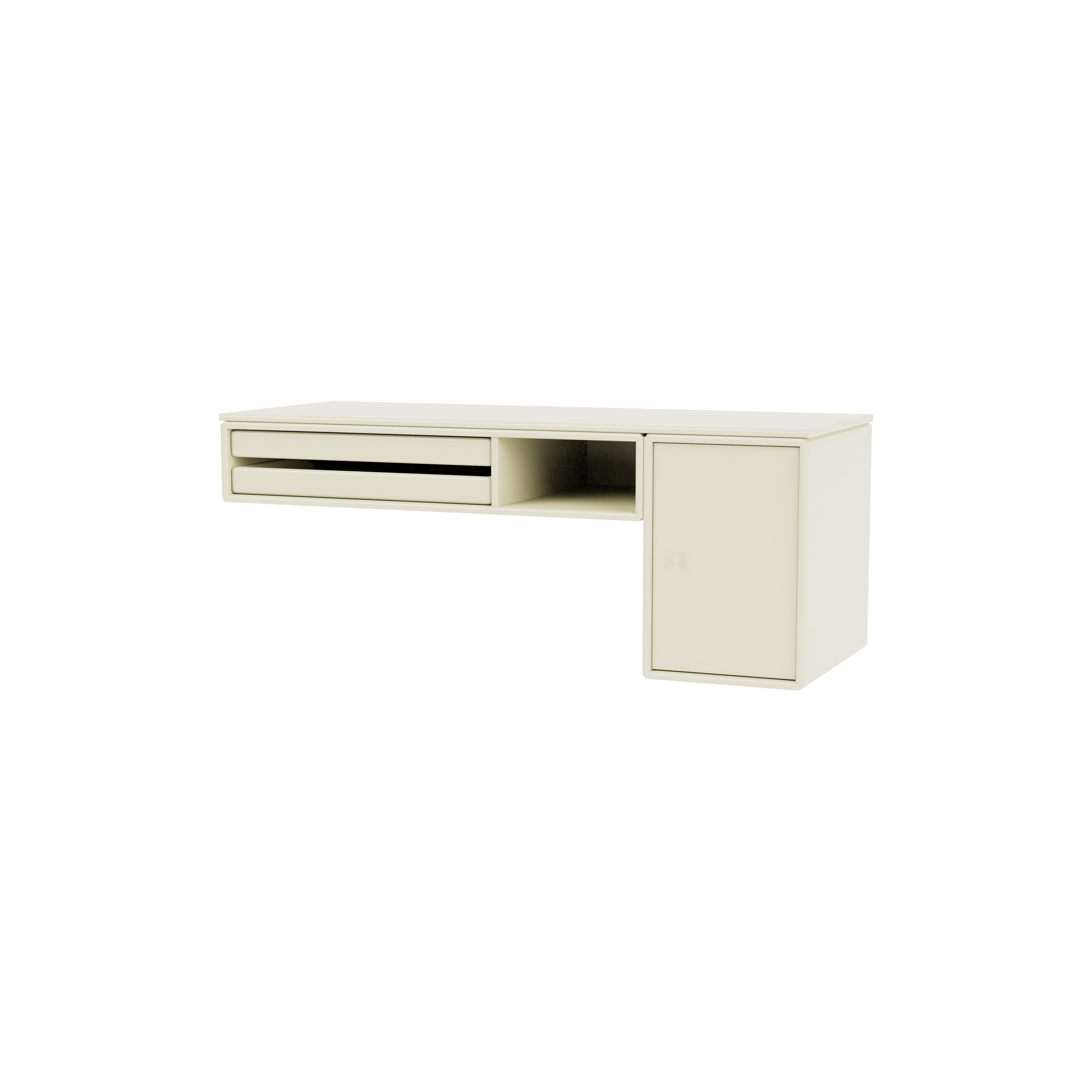 Montana Furniture - BUREAU skrivebord, 150 vanilla
