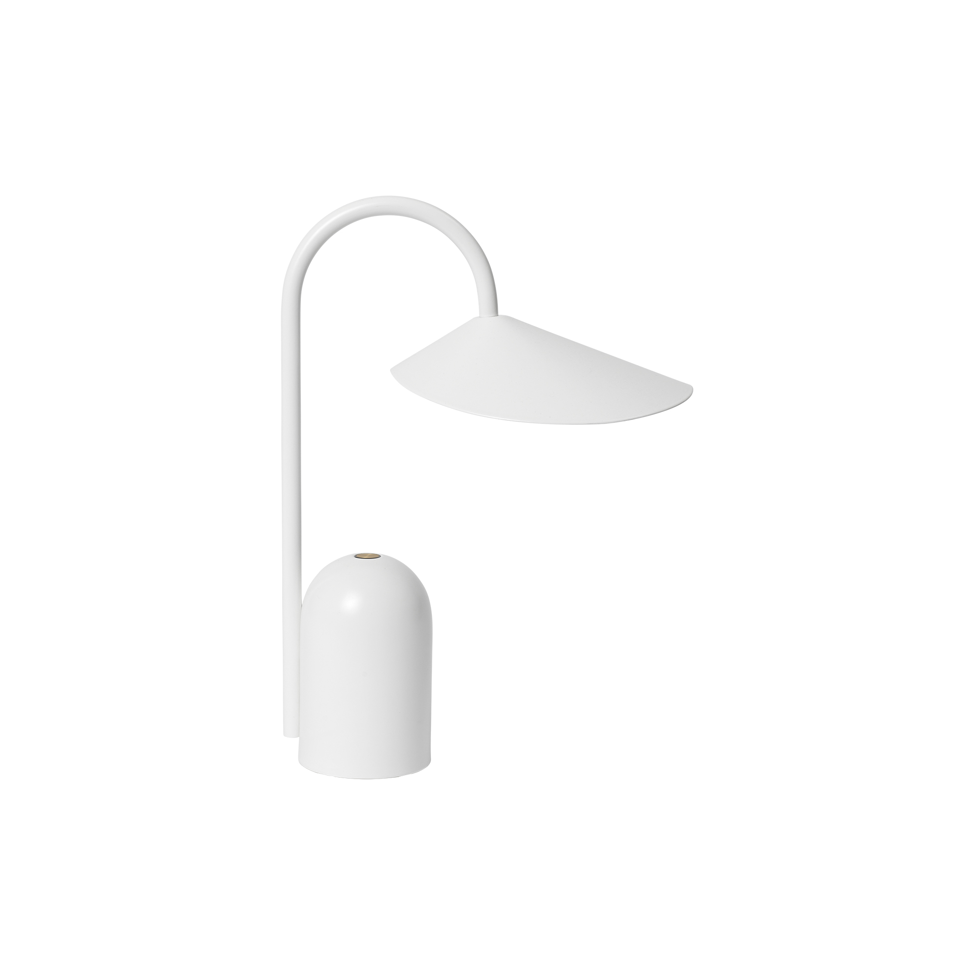 Ferm Living - Arum Portable Lampe, white