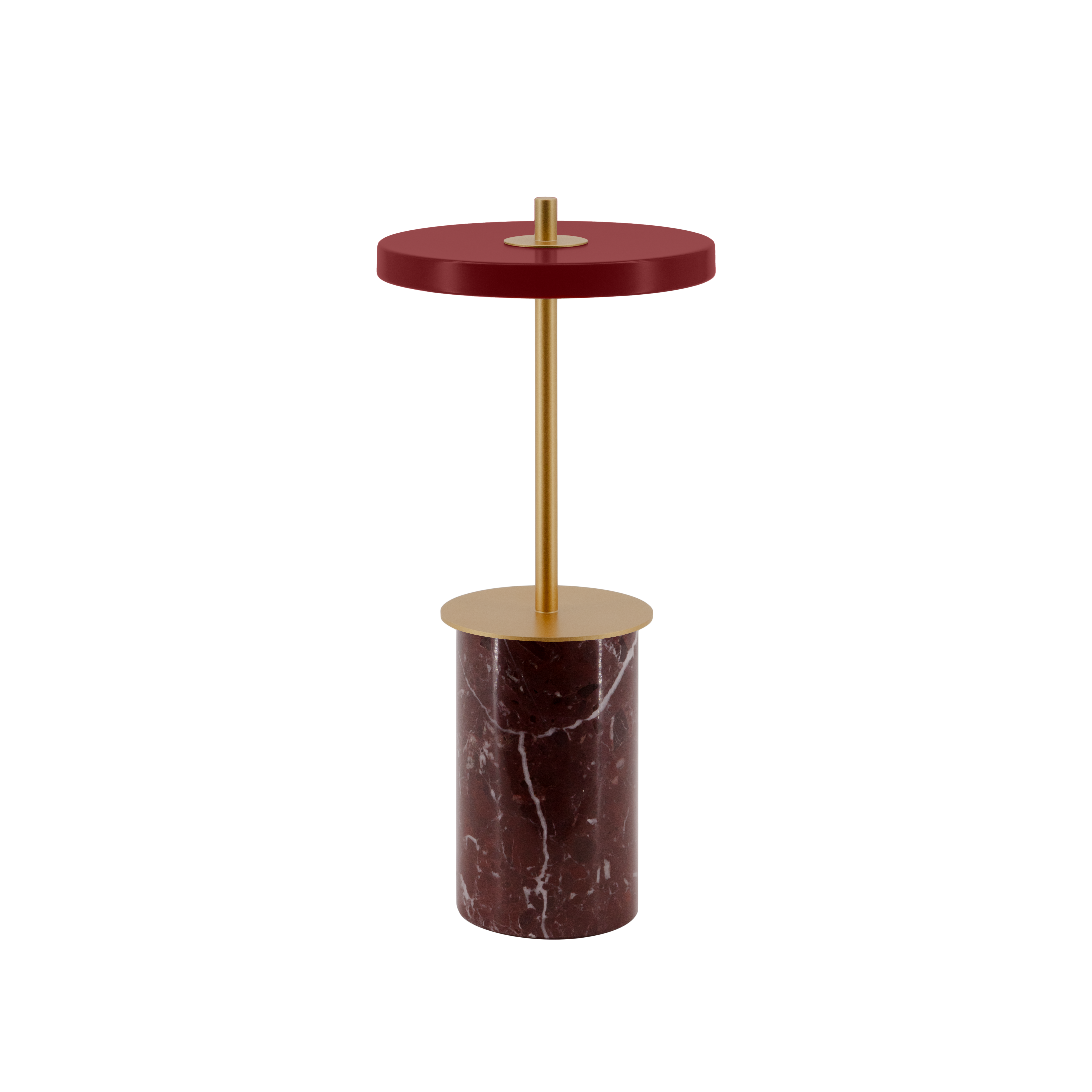 UMAGE - Asteria Move Mini Portable Lamp, red marble