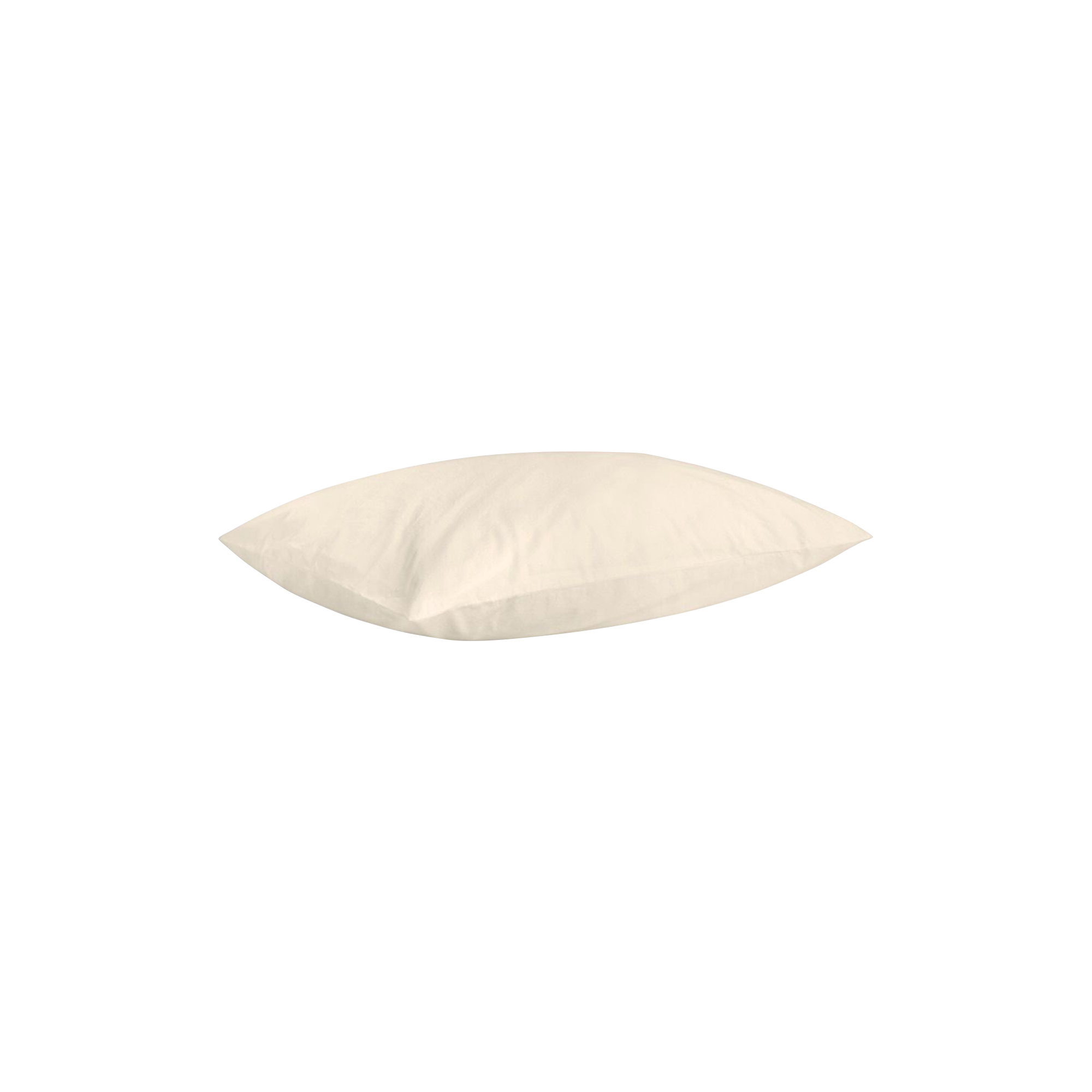 Sekan - Satin pudebetræk, sand - 50x70 cm