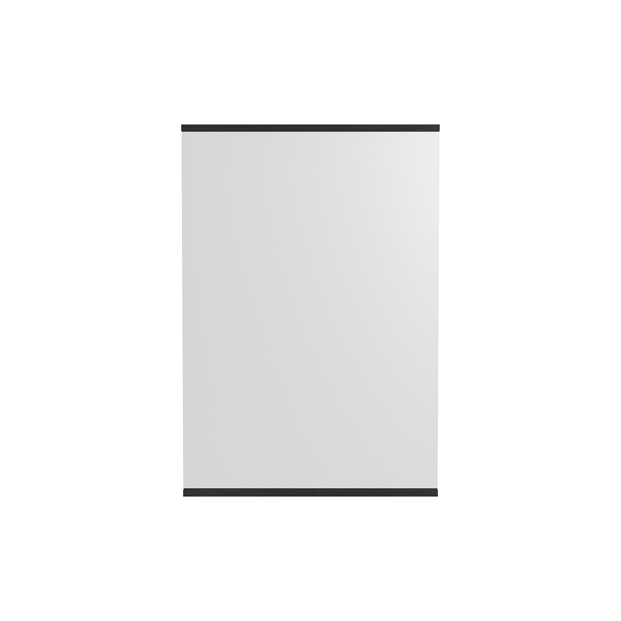 MOEBE - Rectangular Wall Mirror, black - 70x100 cm