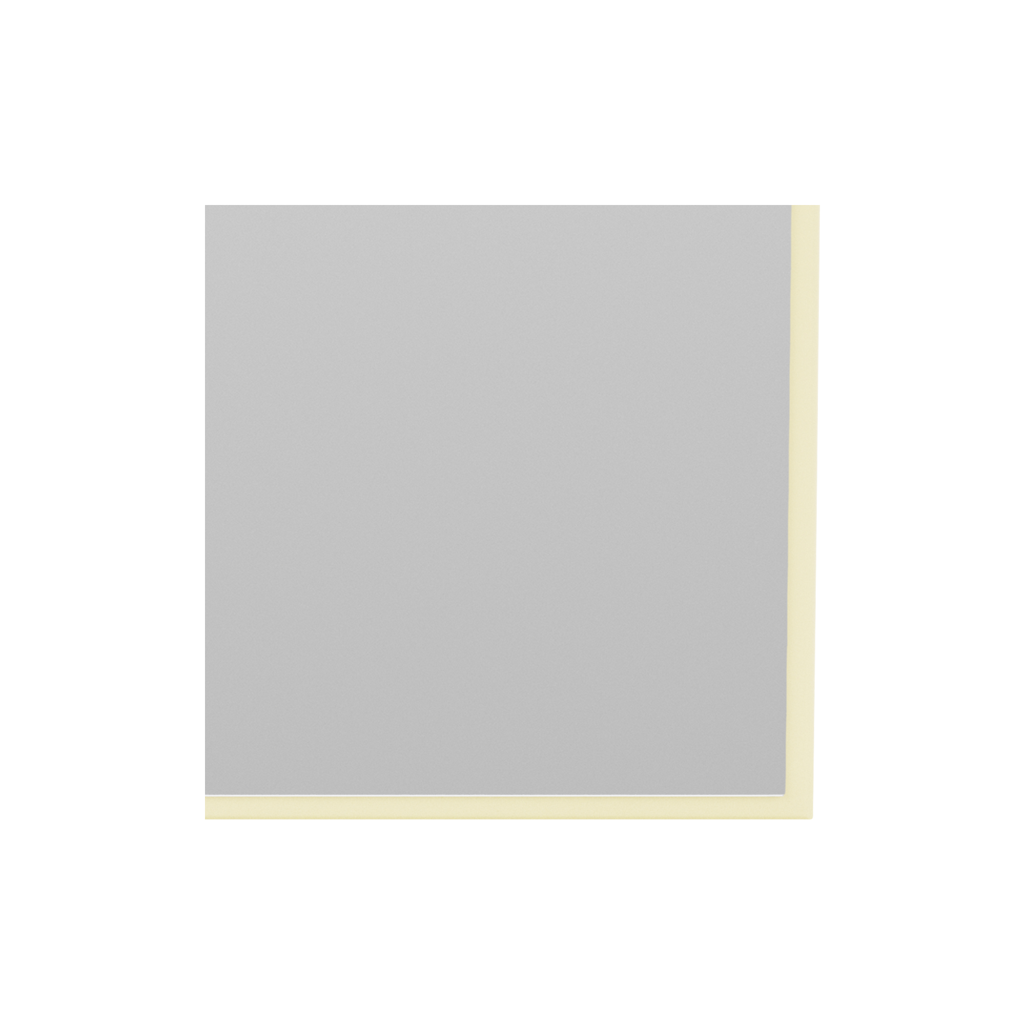 Montana Furniture - Colour Frame Mirror (SP1224), 159 camomile