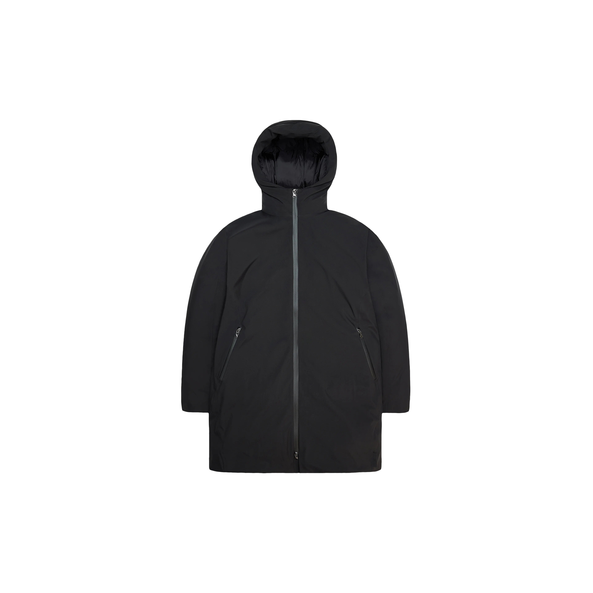 Rains - Sarna Long Puffer Jacket W4T4, Black - Str. L