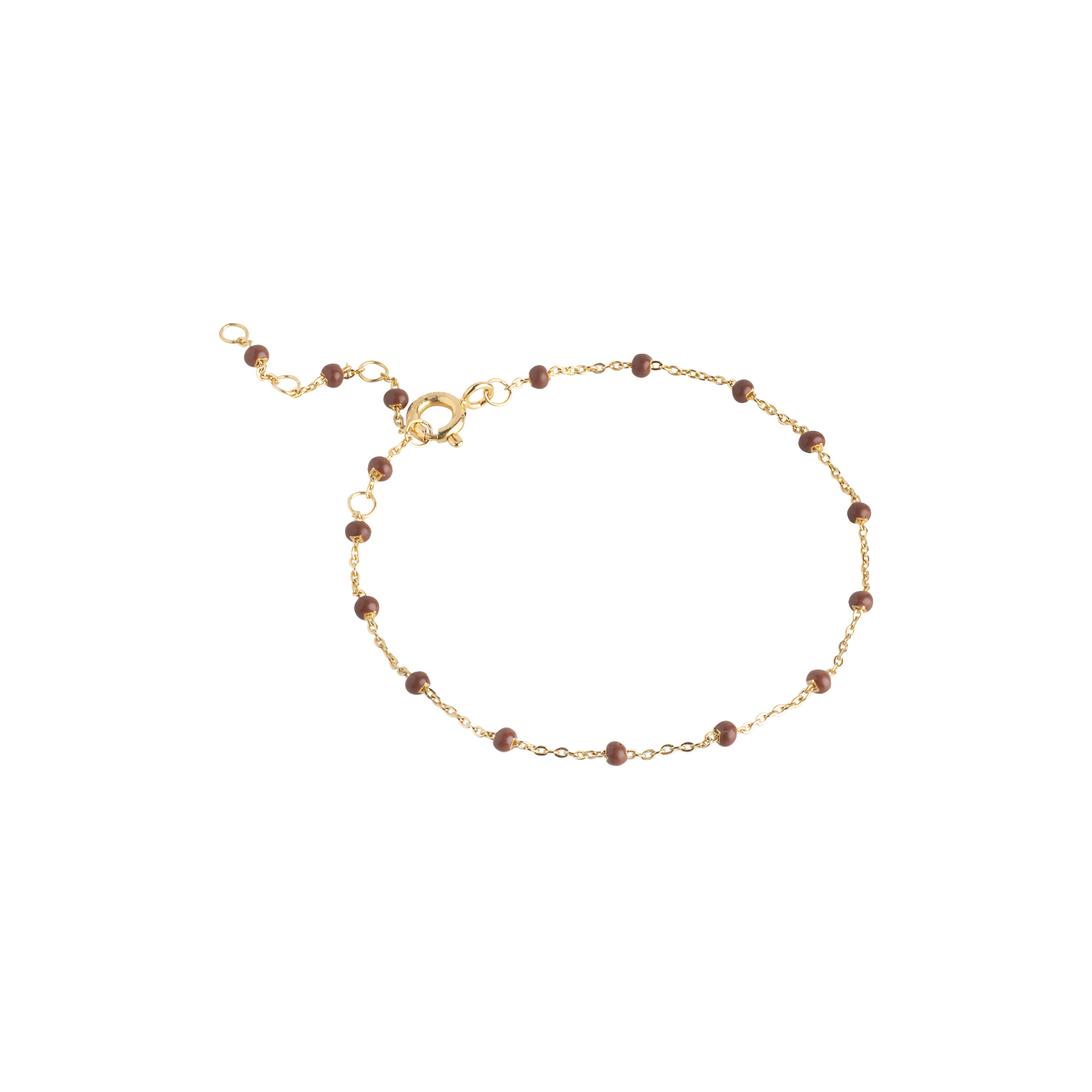 ENAMEL Copenhagen - Lola armbånd, guld/copper