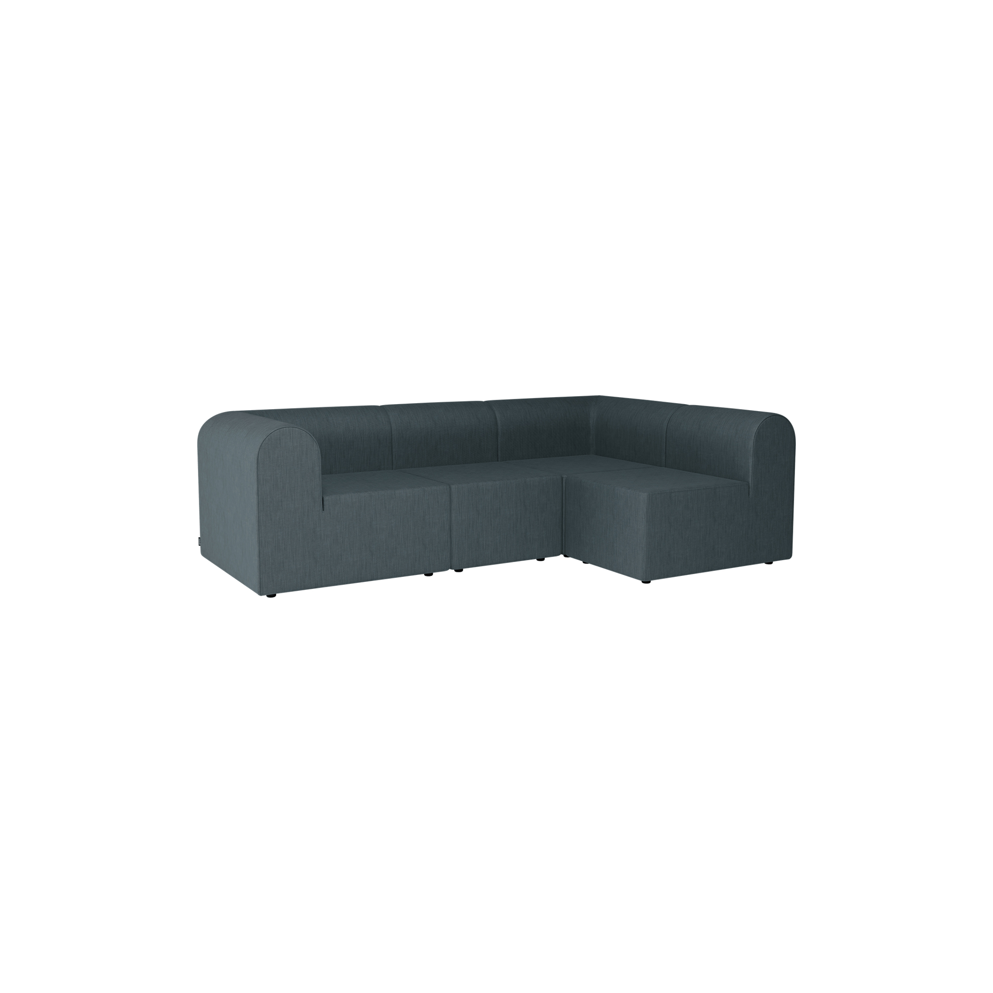 Montana Furniture - Paradigm 4-personers hjørnesofa, Technicolour 0860